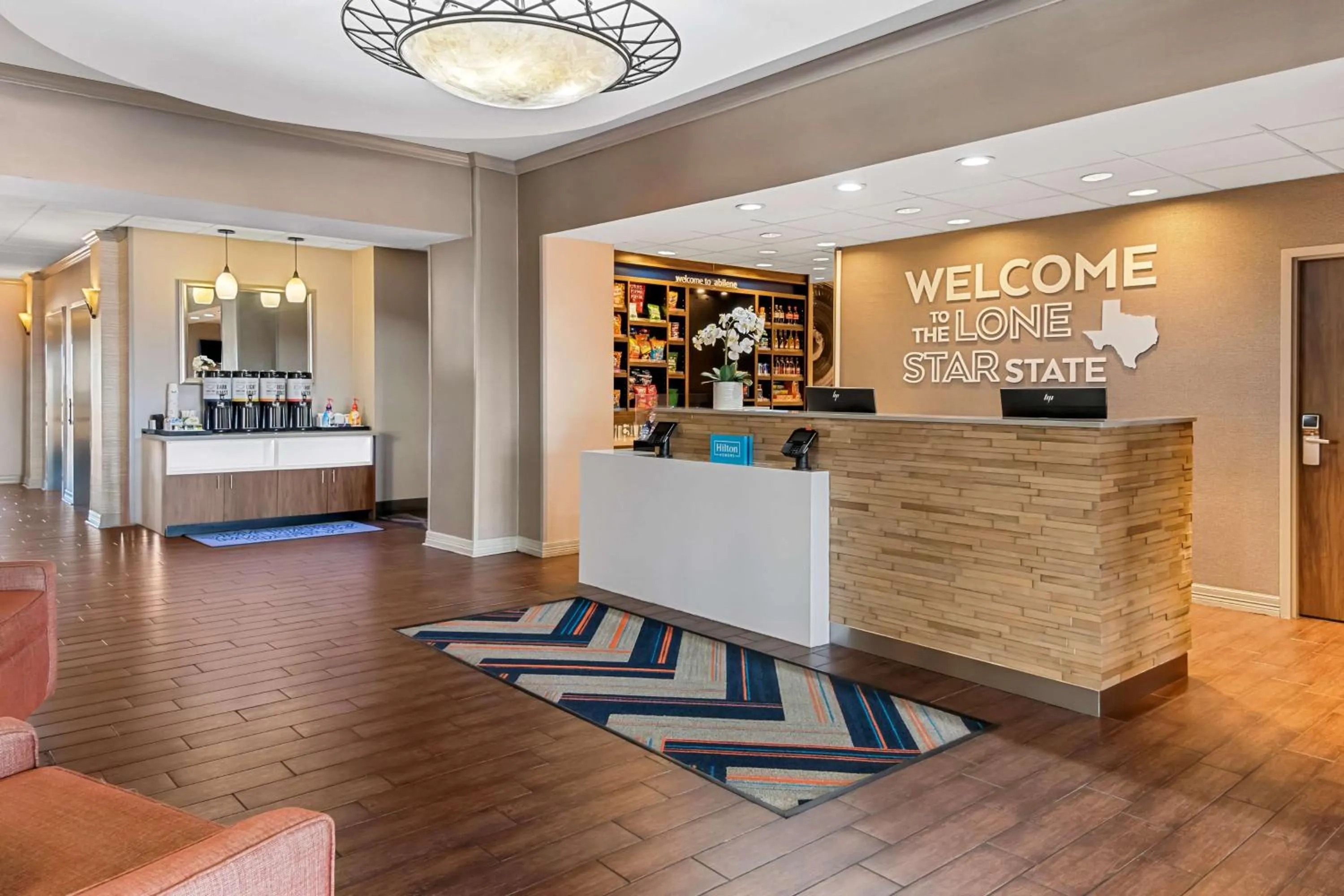 Lobby or reception in Hampton Inn & Suites Abilene I-20