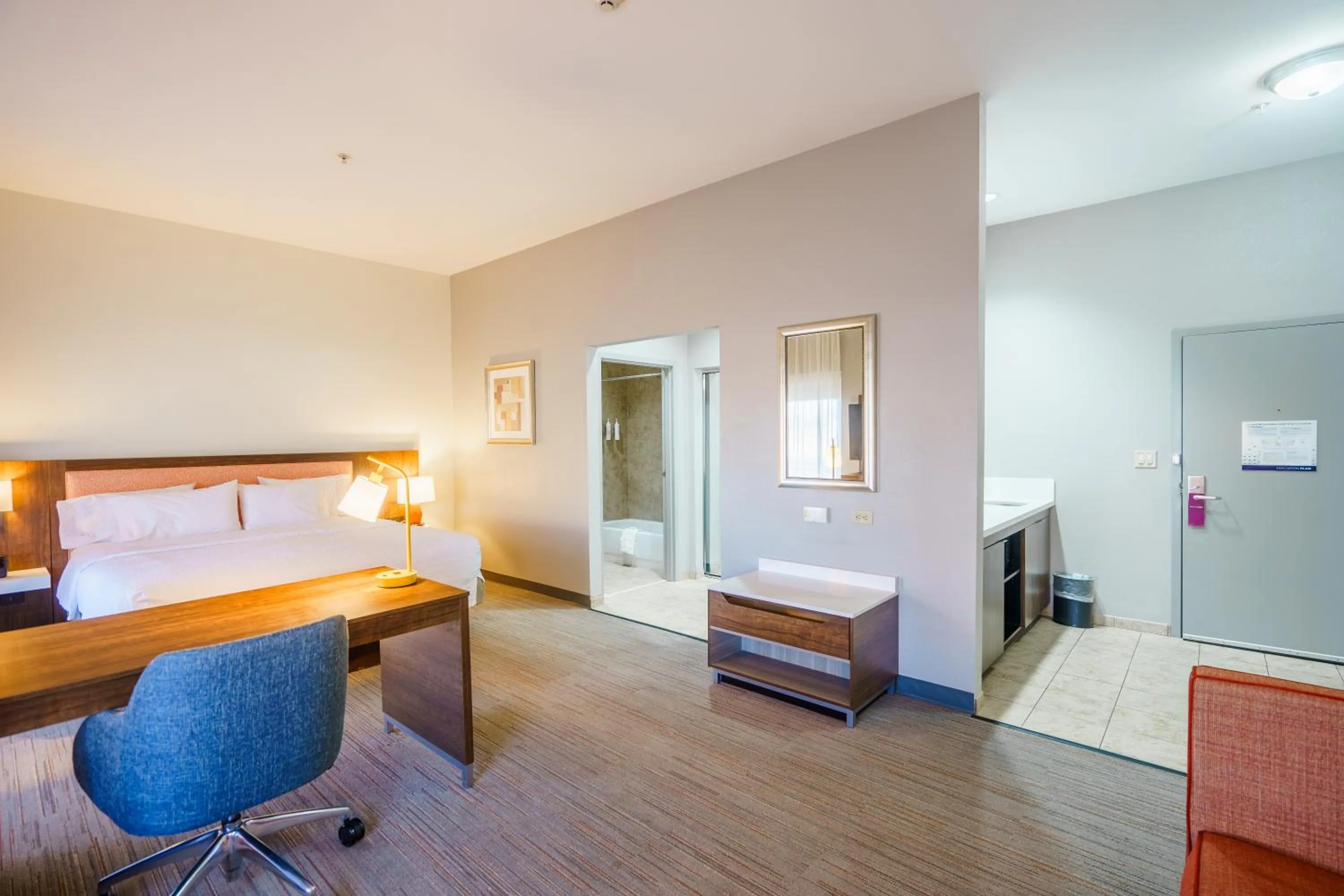 Bed in Hampton Inn & Suites Abilene I-20