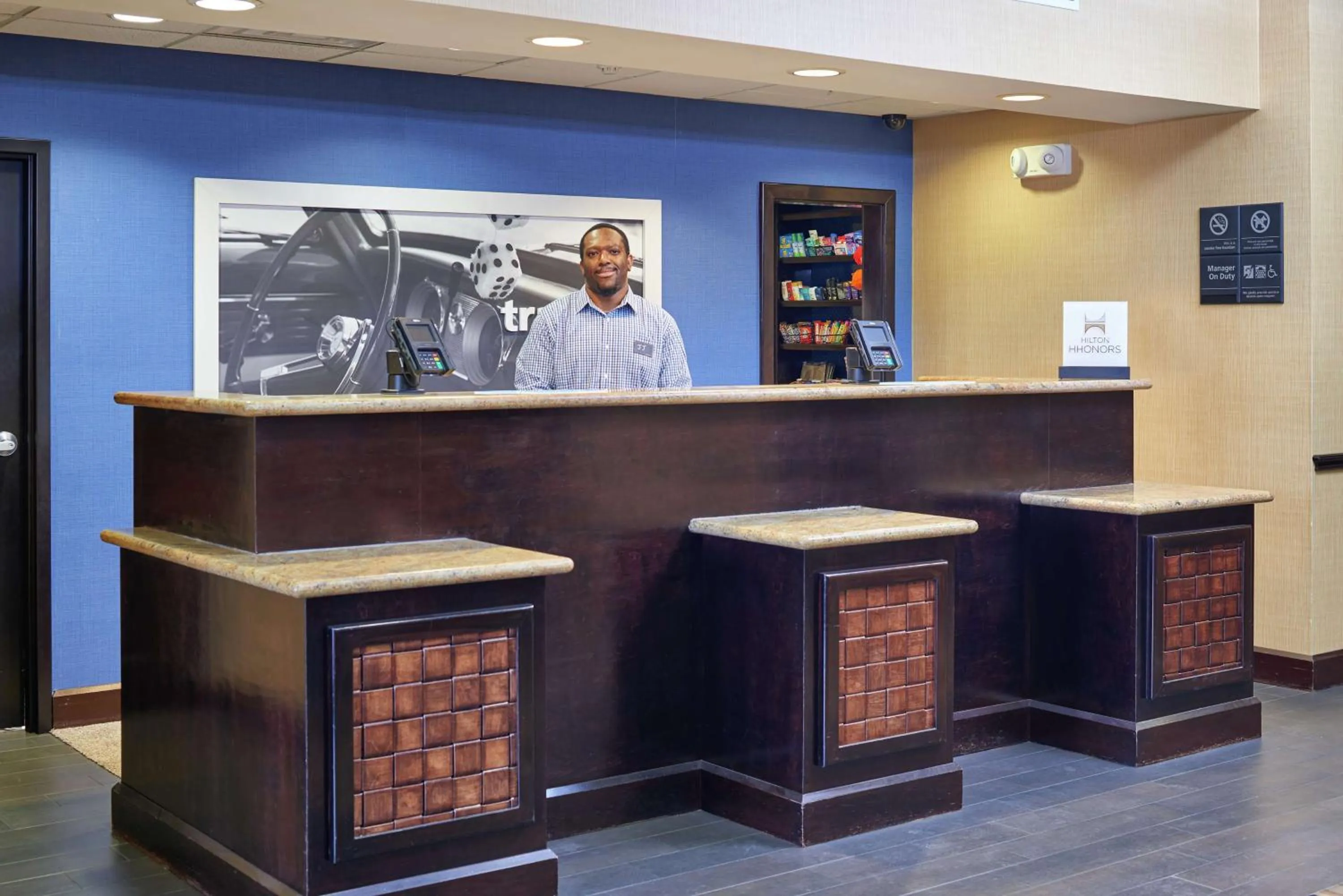 Lobby or reception in Hampton Inn Sweetwater