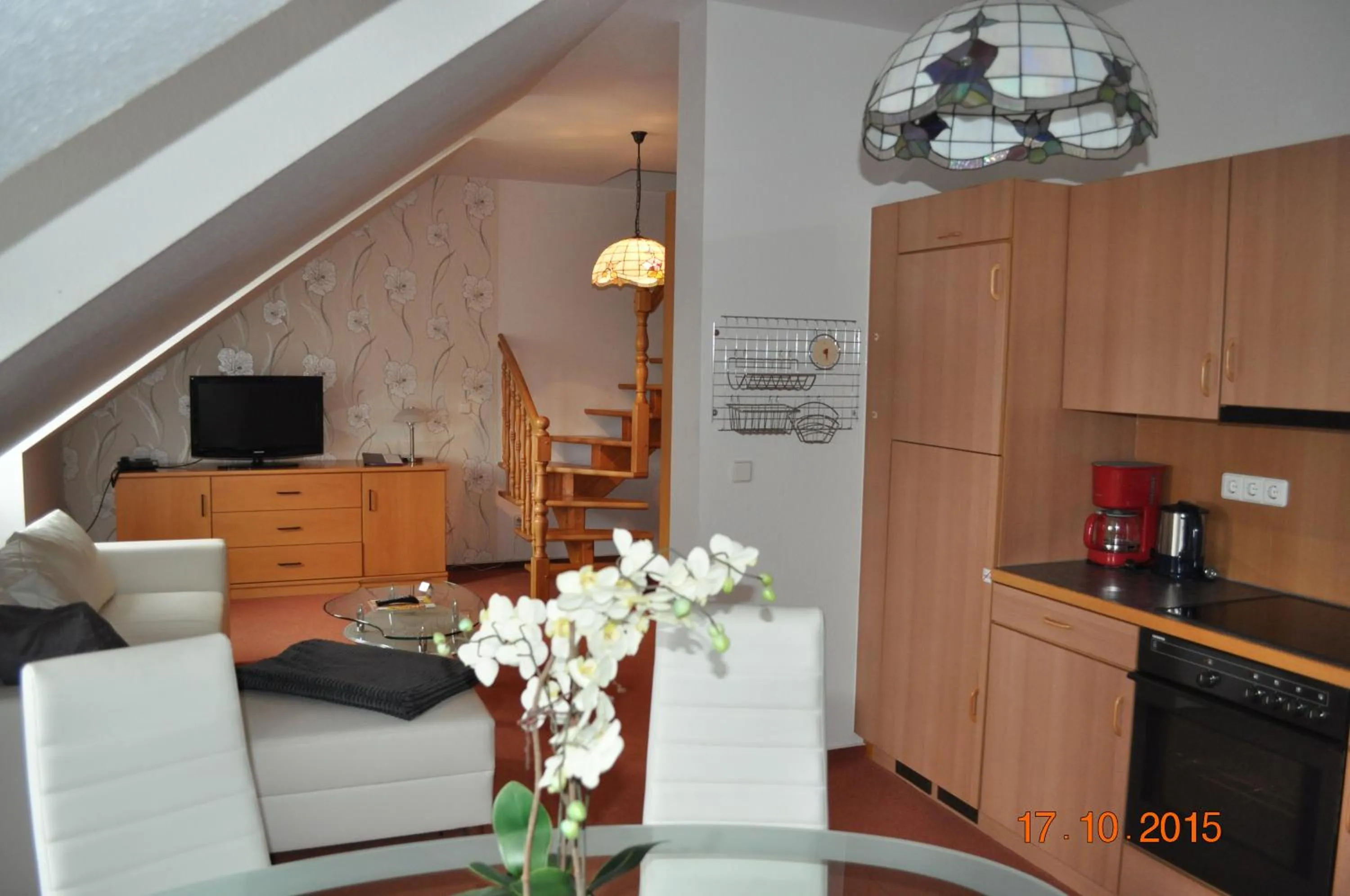 Living room in Turmhotel Schwedt