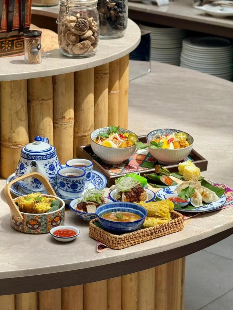 Food and drinks in Baba House Melaka