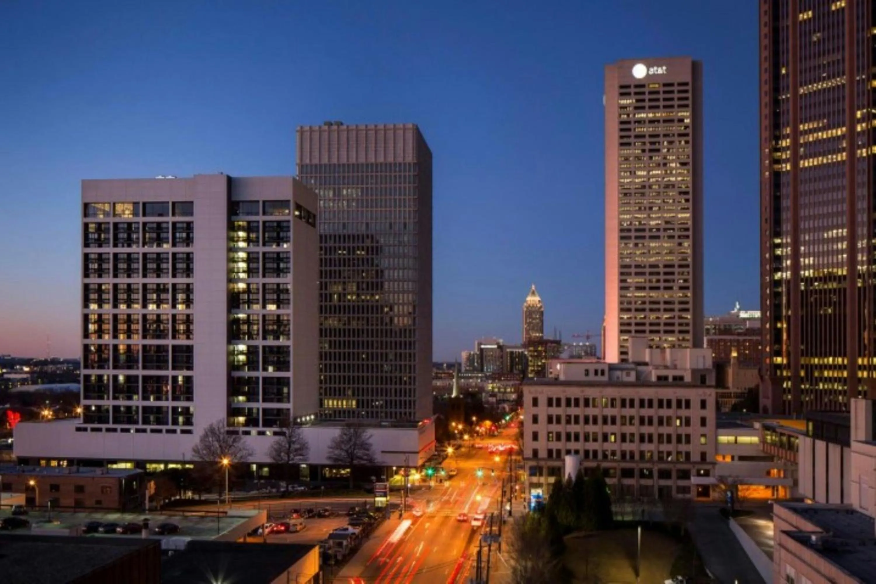 Property building in Peachtree Hotel Midtown Atlanta