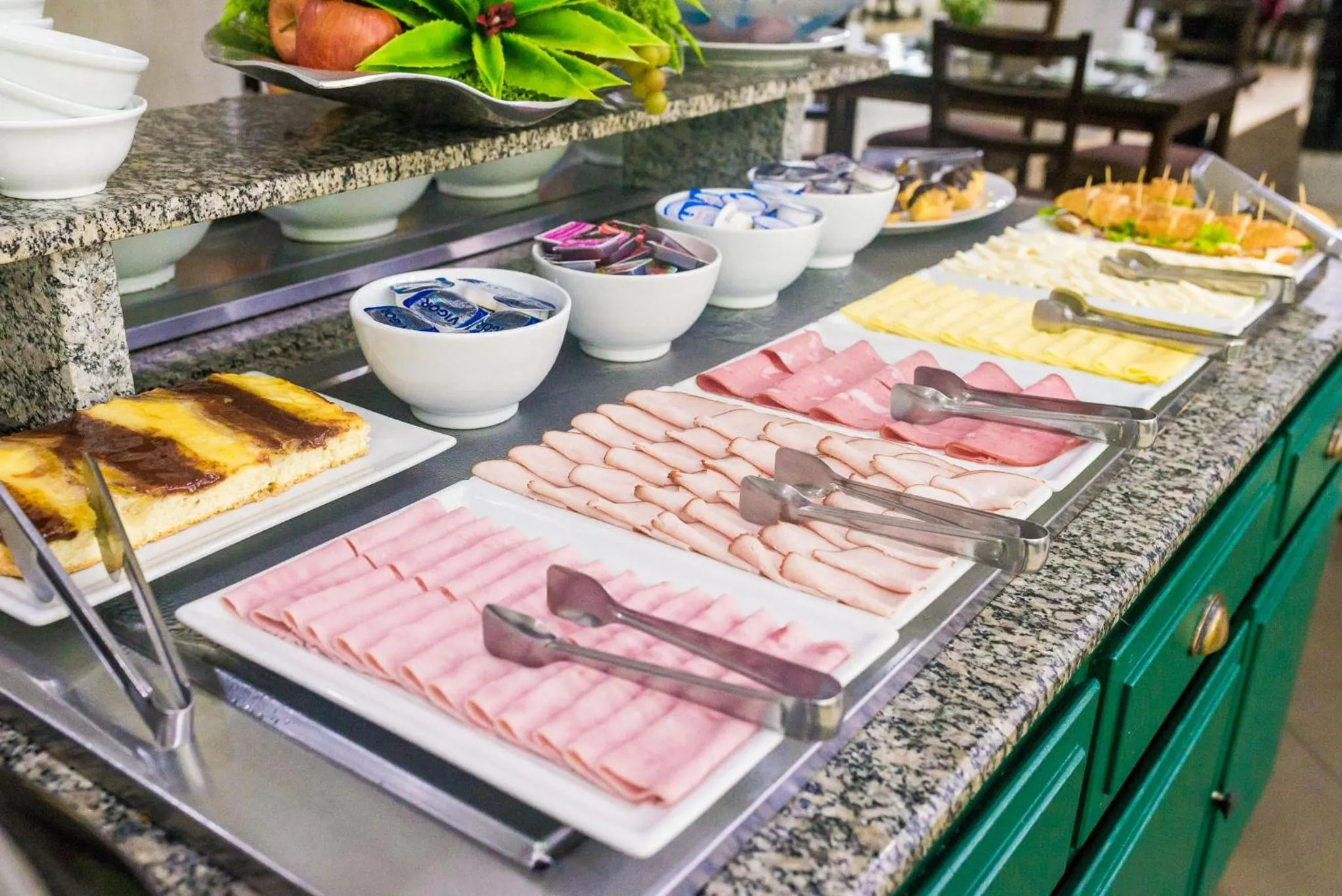 Continental breakfast in Hotel Boulevard