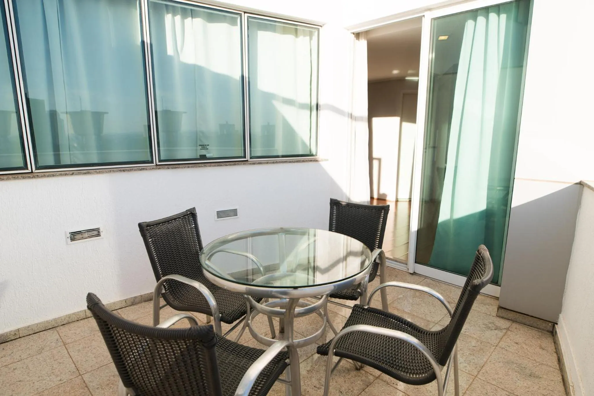 Patio in Hotel Boulevard