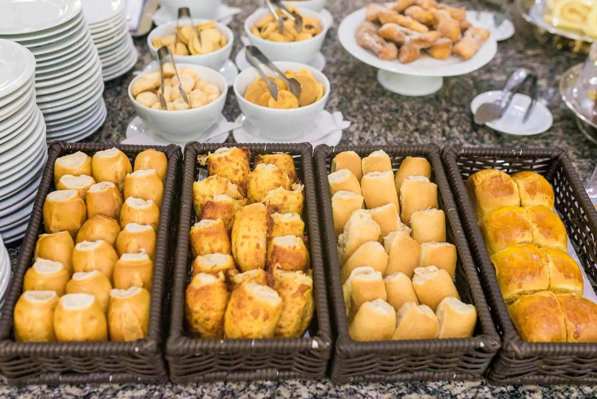 Continental breakfast in Hotel Boulevard
