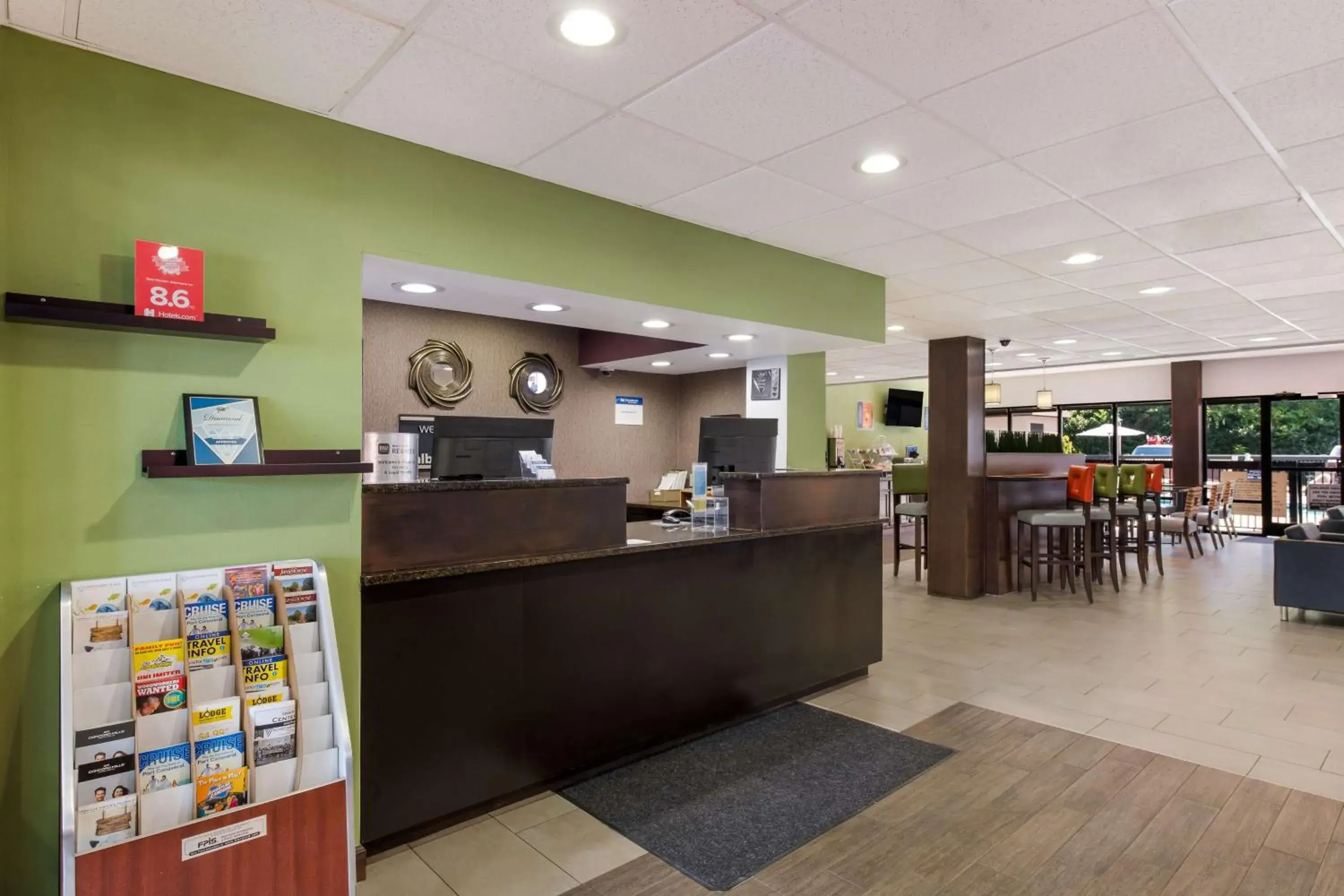 Lobby or reception in Best Western Albemarle Inn Lobby or reception in Best Western Albemarle Inn