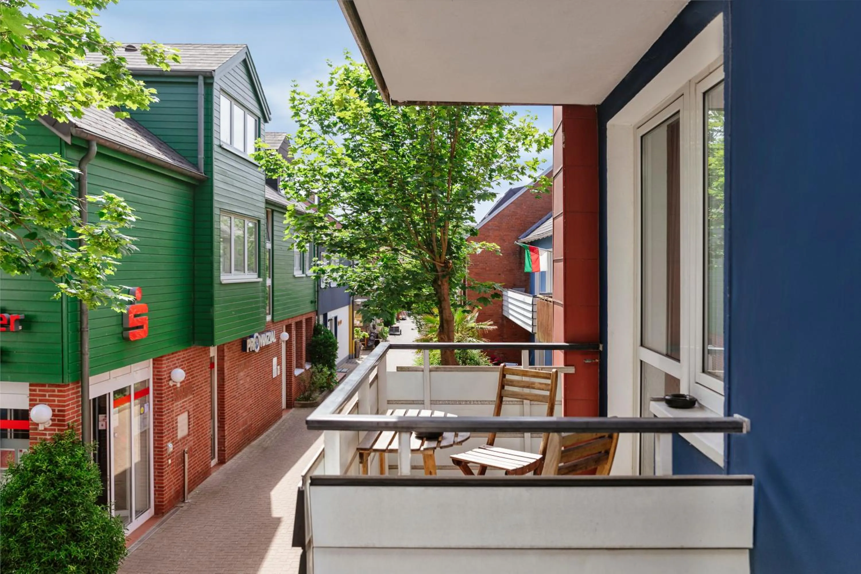 Balcony/Terrace in Hotel Helgolandia