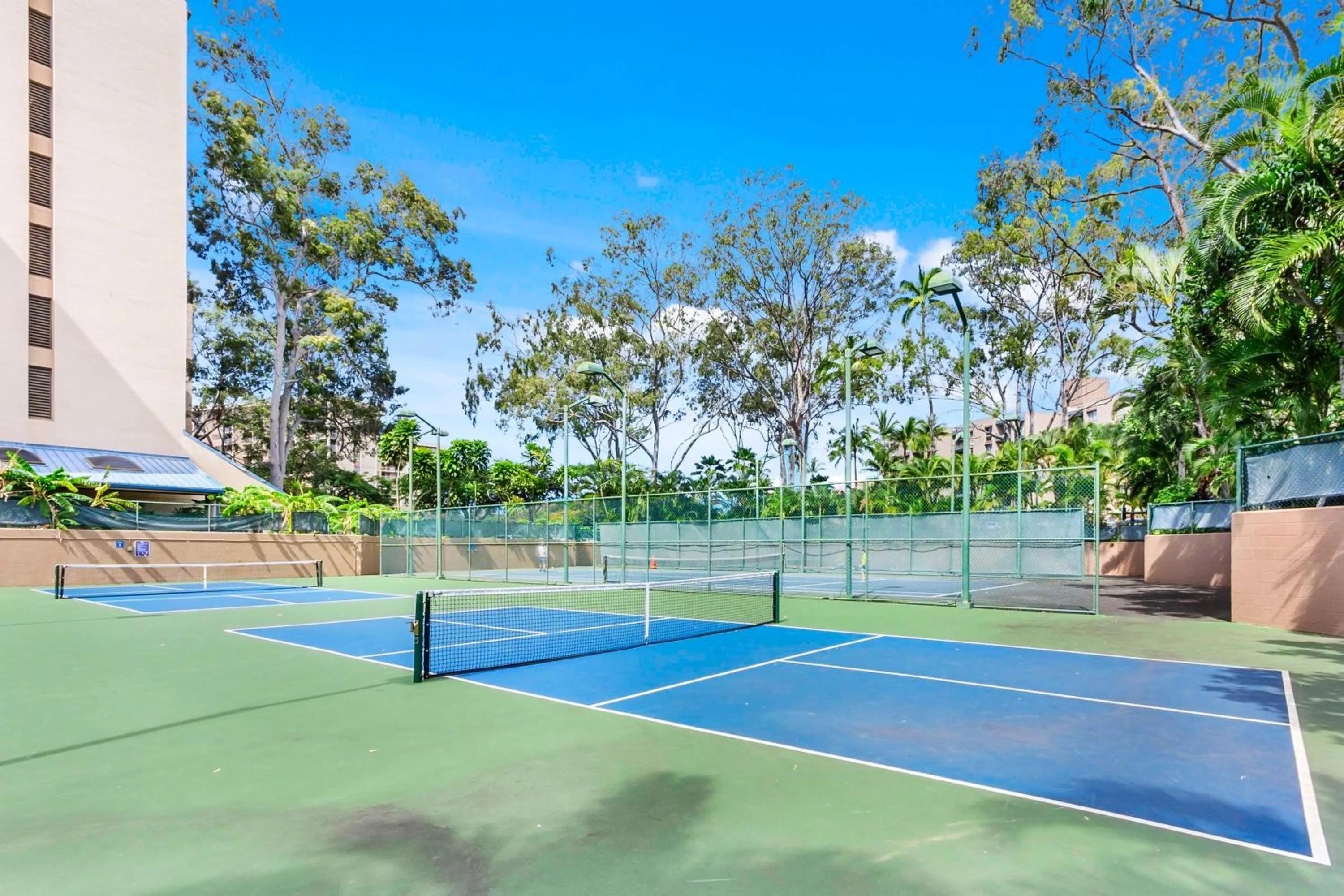 Tennis court in Sands of Kahana Vacation Club