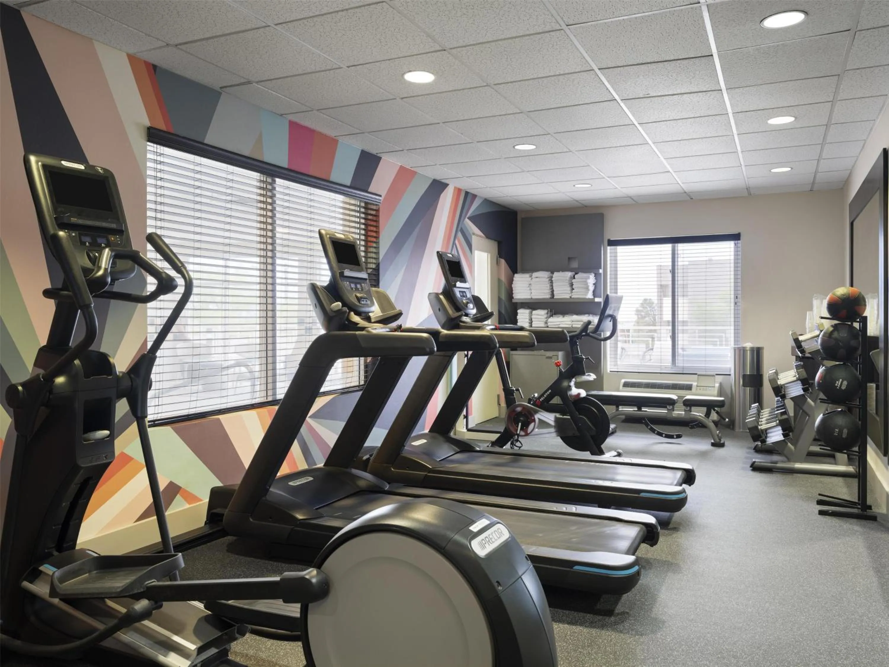 Fitness centre/facilities in Hilton Garden Inn Albuquerque Airport