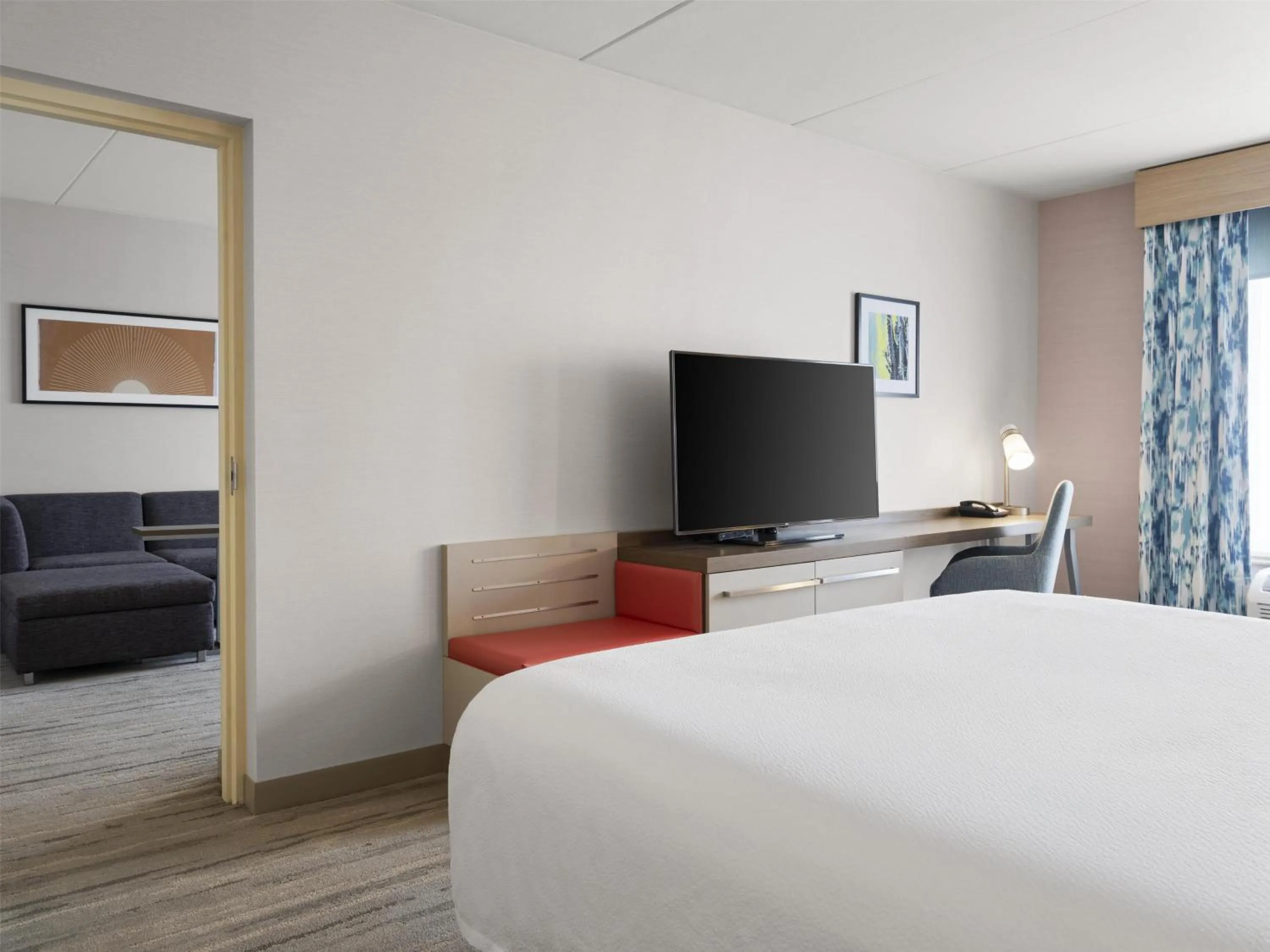 Bed in Hilton Garden Inn Albuquerque Airport