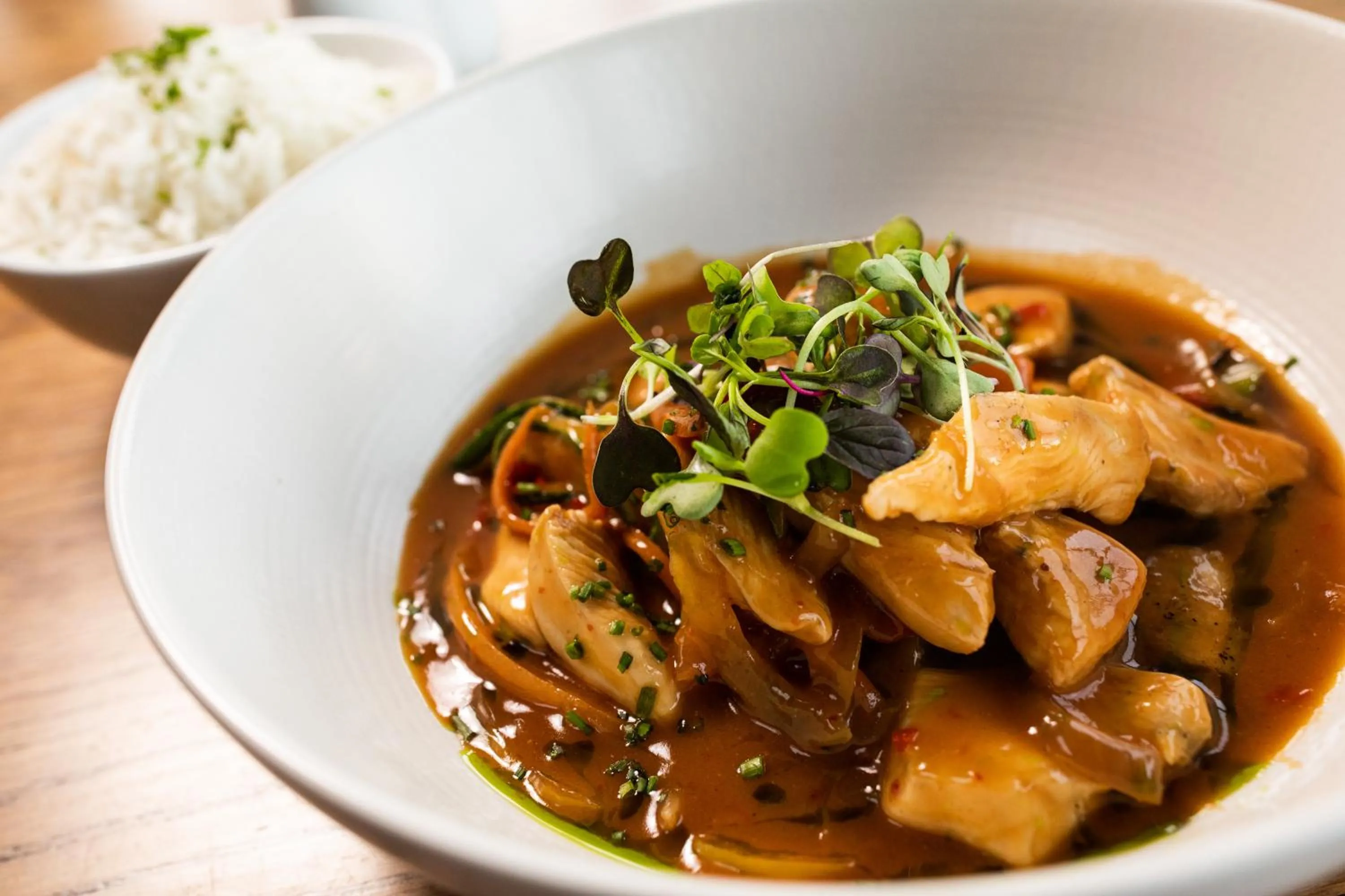 Food and drinks in The Lodges at Kilkea Castle