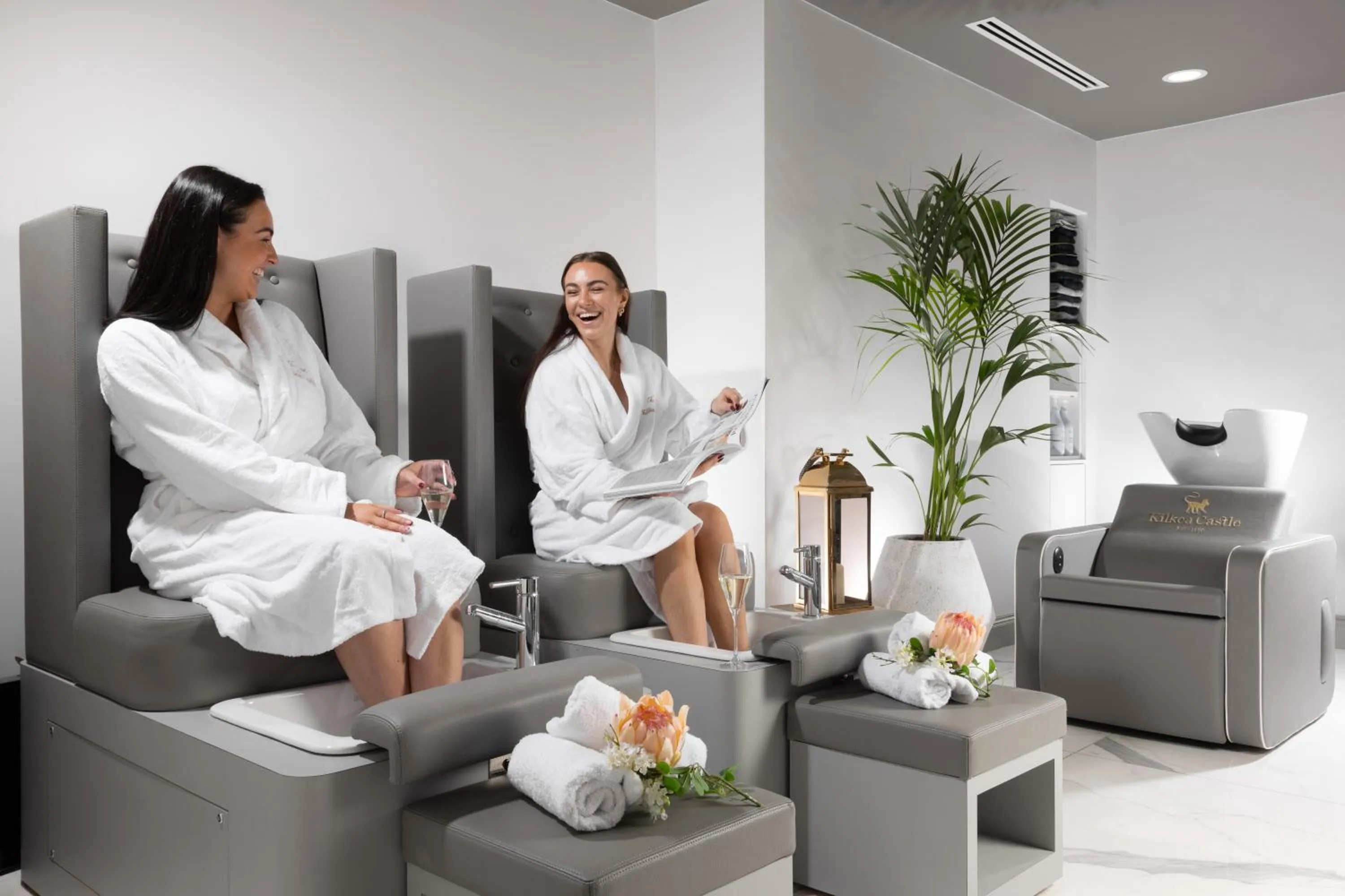 People in The Lodges at Kilkea Castle