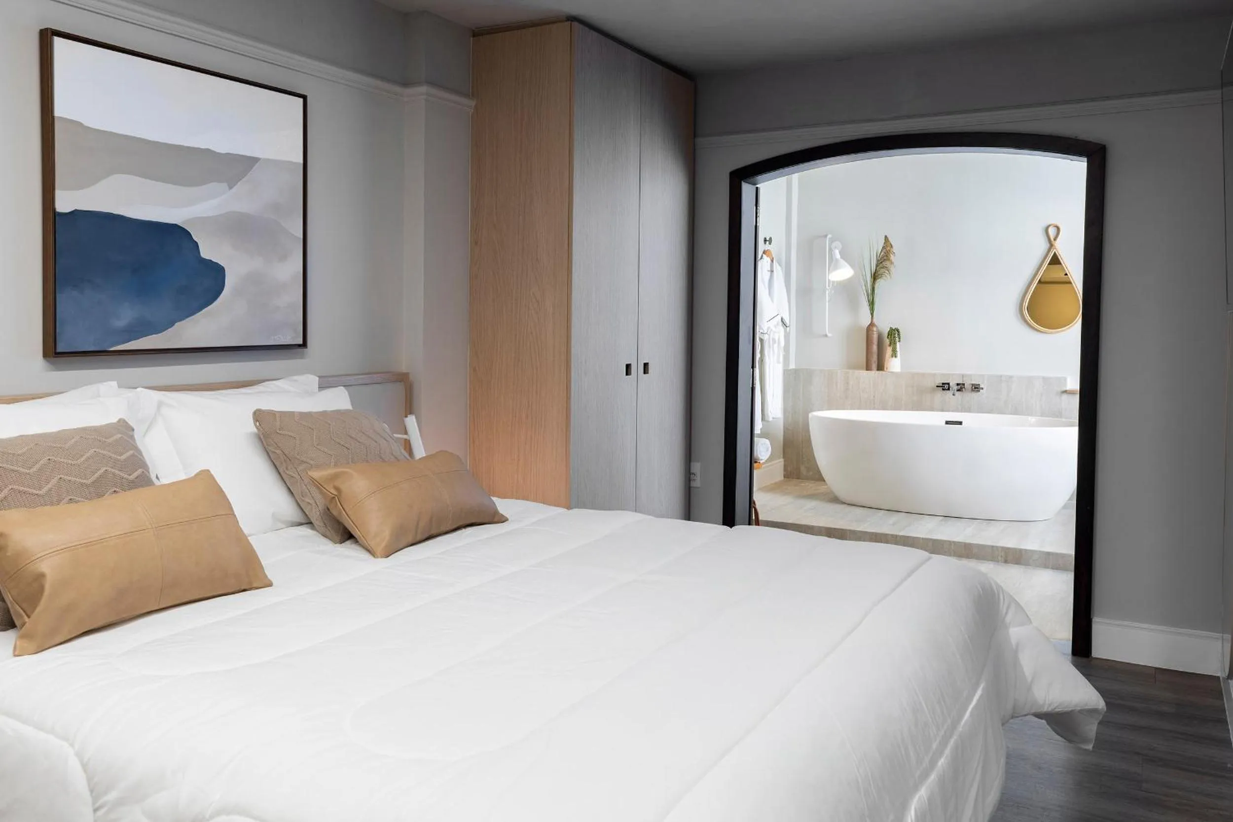 Bedroom, Bed in HM Hotel