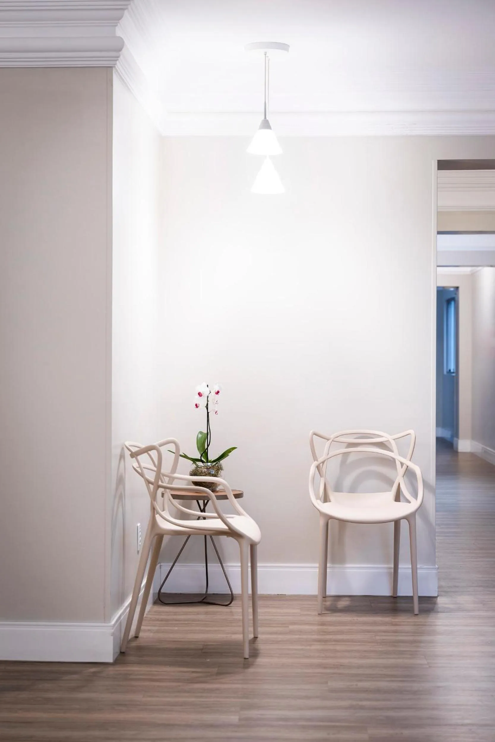 Seating area in HM Hotel