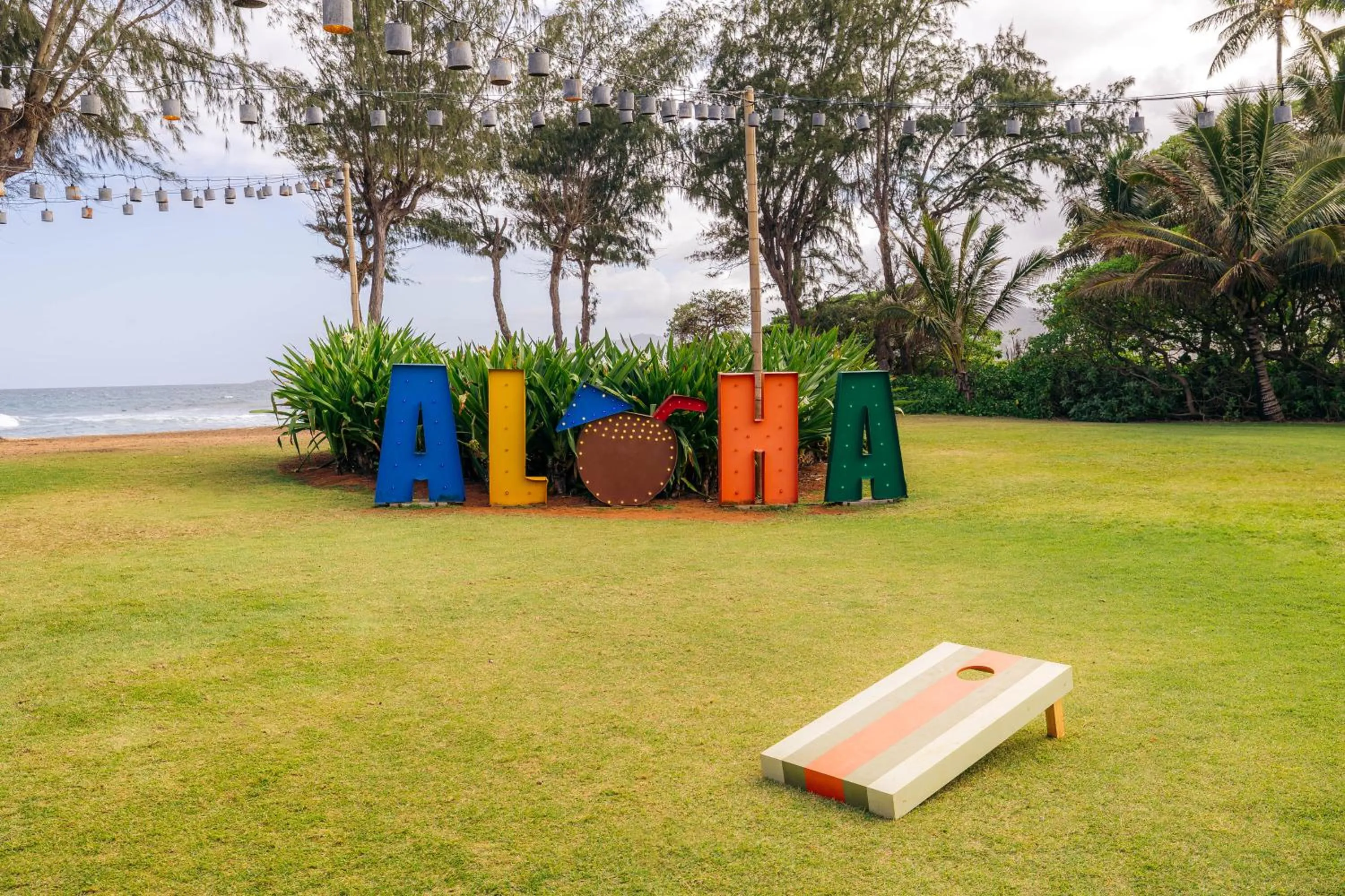 Children play ground in Kauai Shores Hotel