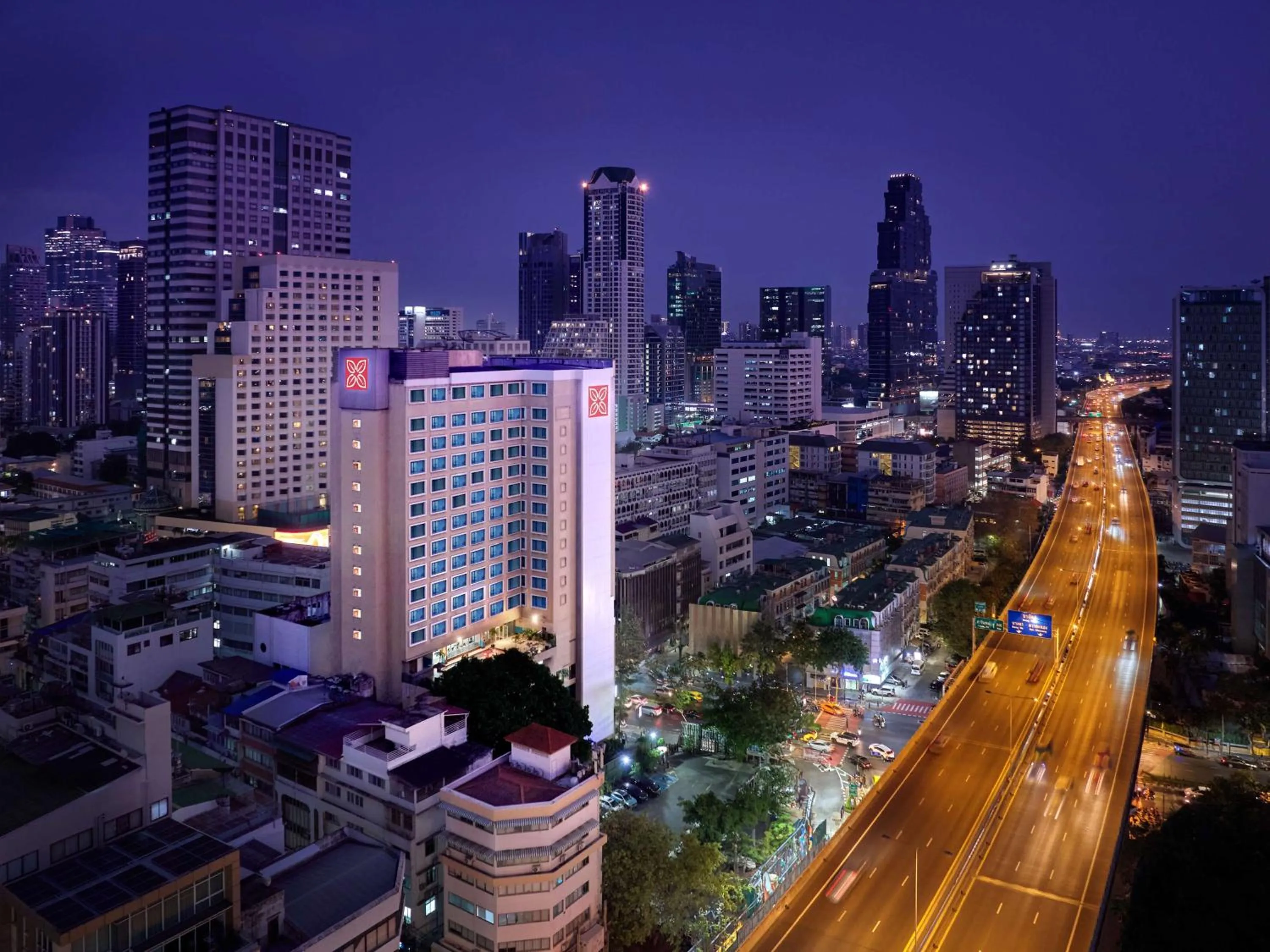 Property building in Hilton Garden Inn Bangkok Silom