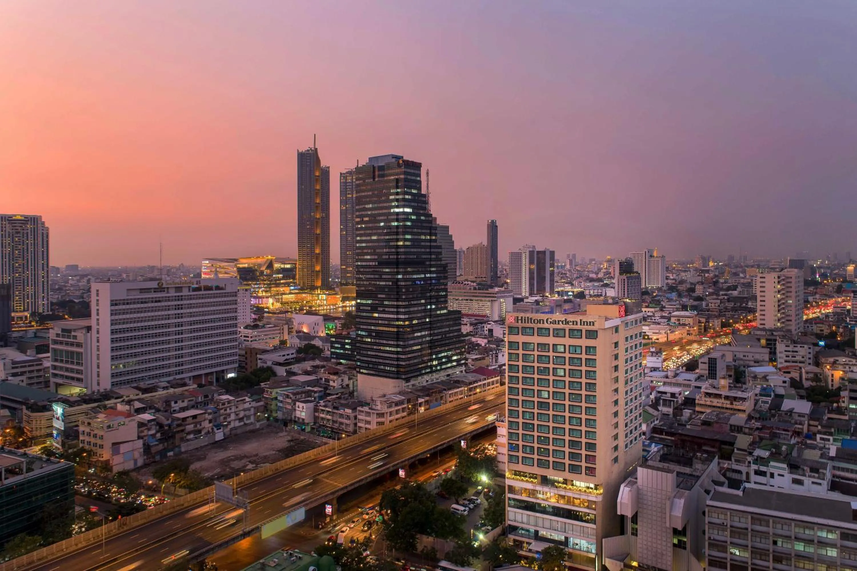 Property building in Hilton Garden Inn Bangkok Silom