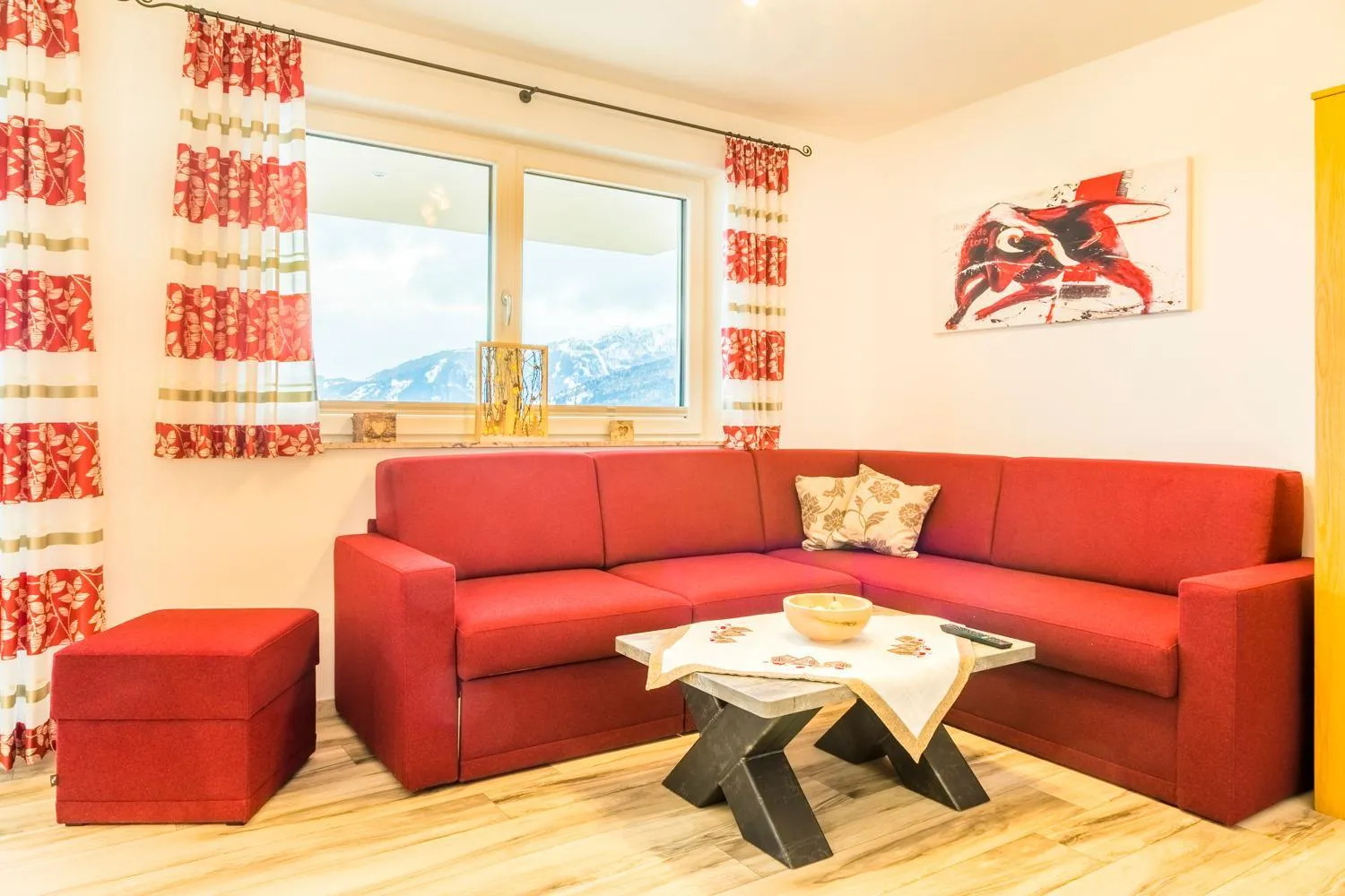 Living room in Praschhof