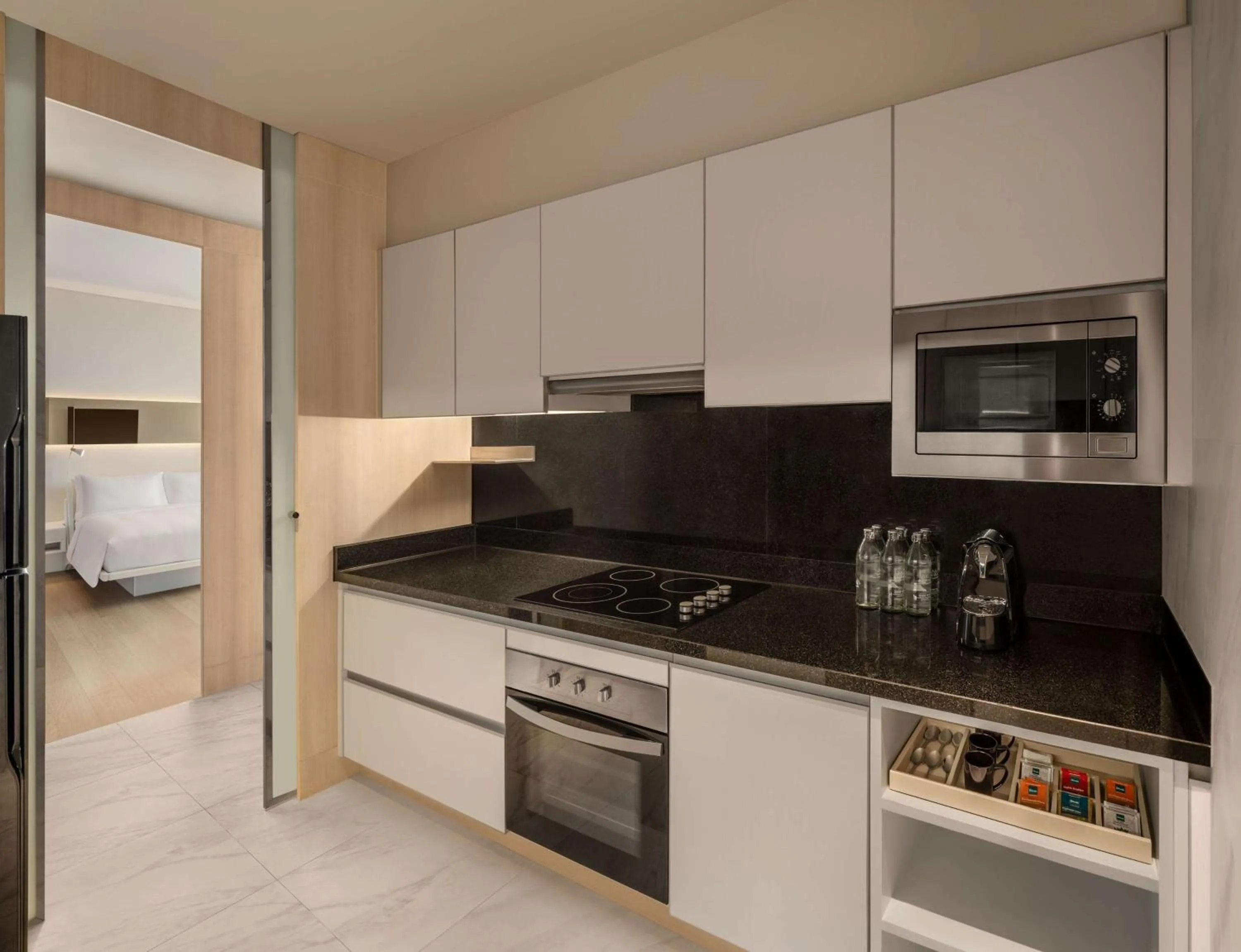 Kitchen or kitchenette in Hilton Pattaya