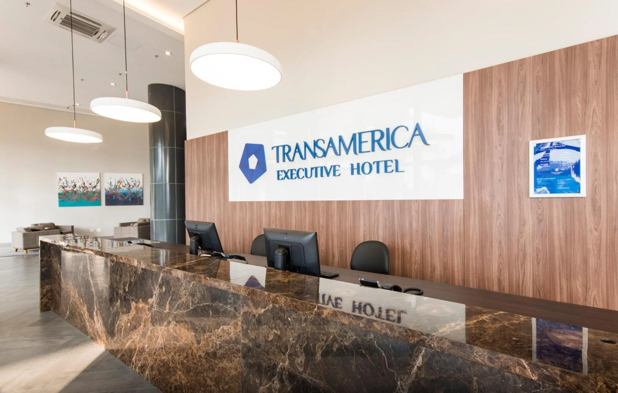 Lobby or reception in Transamerica Executive Taboao Morumbi