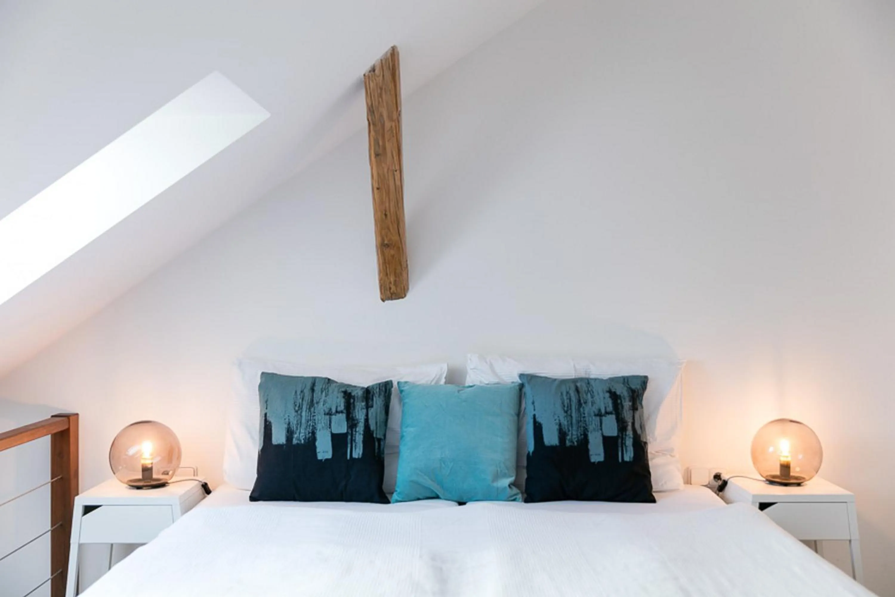 Bed in Pytloun Apartments Liberec