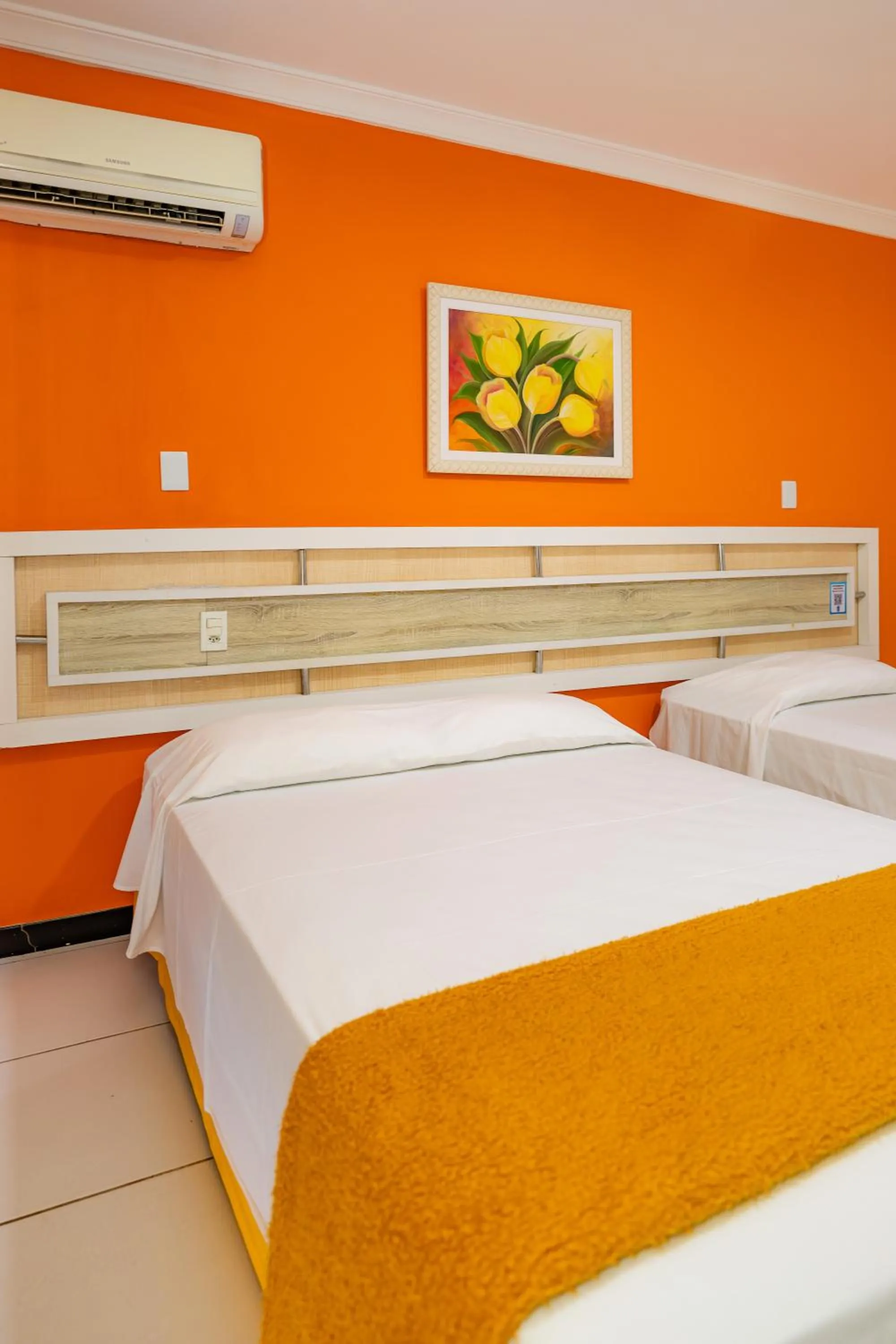 Bed in Hotel Adriattico