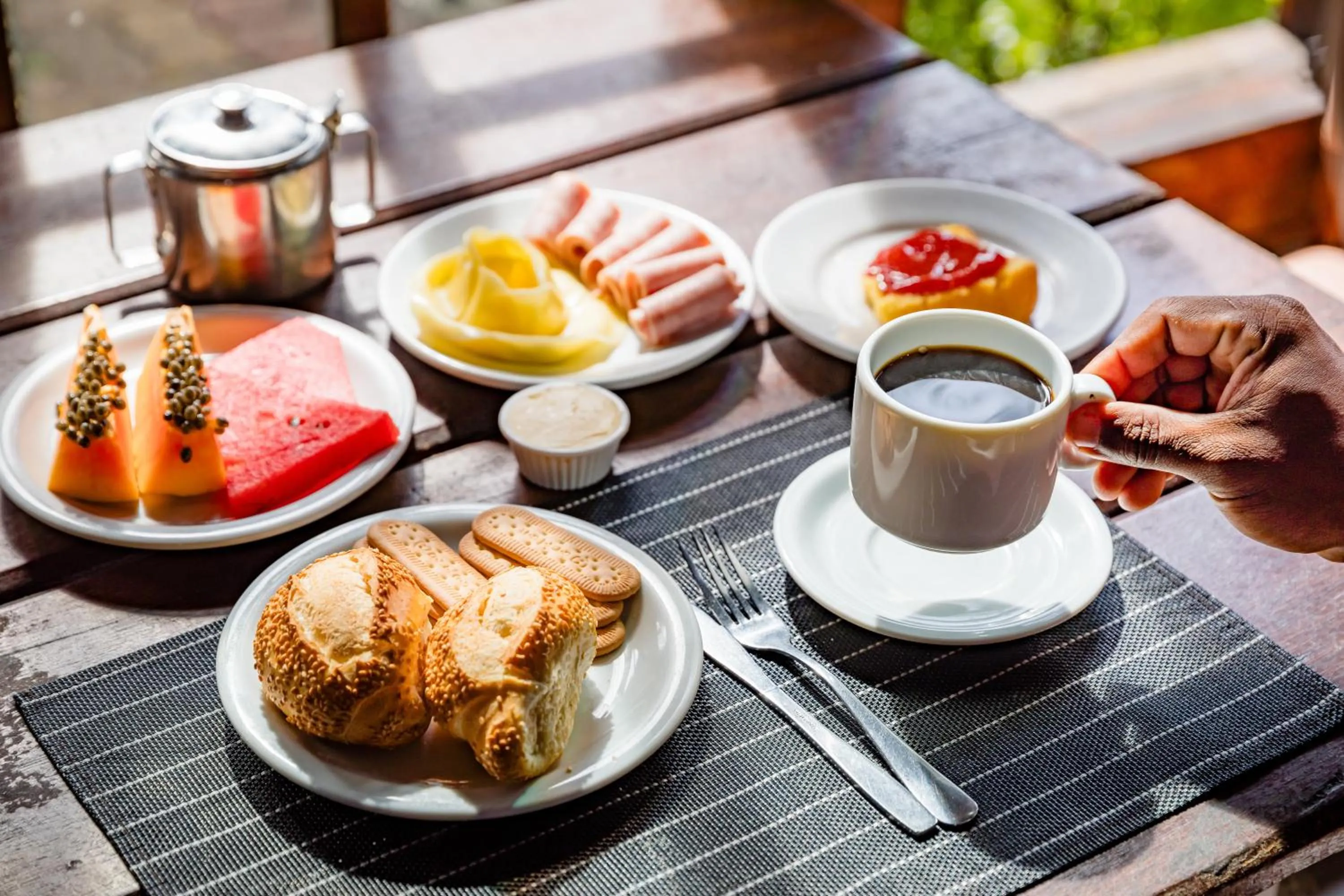 Breakfast in Hotel Adriattico
