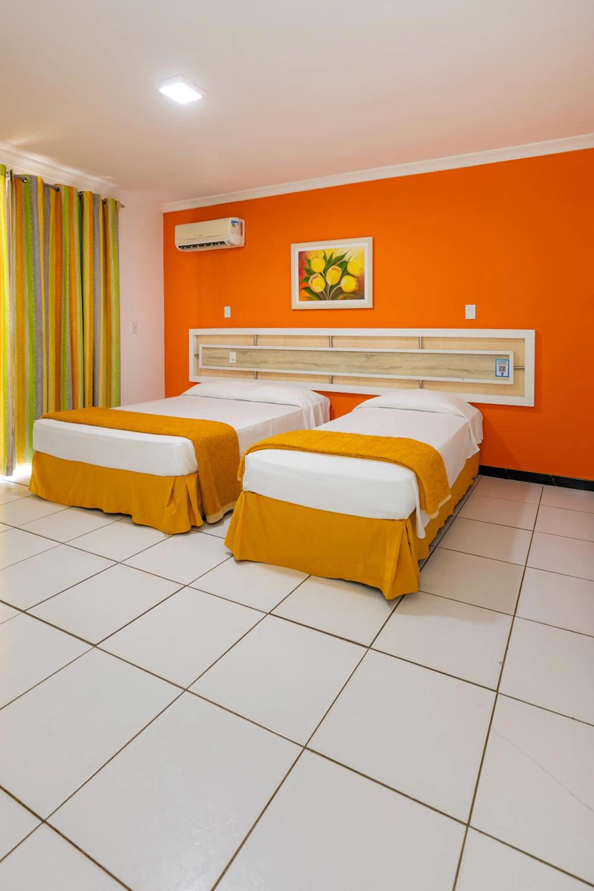 Bed in Hotel Adriattico