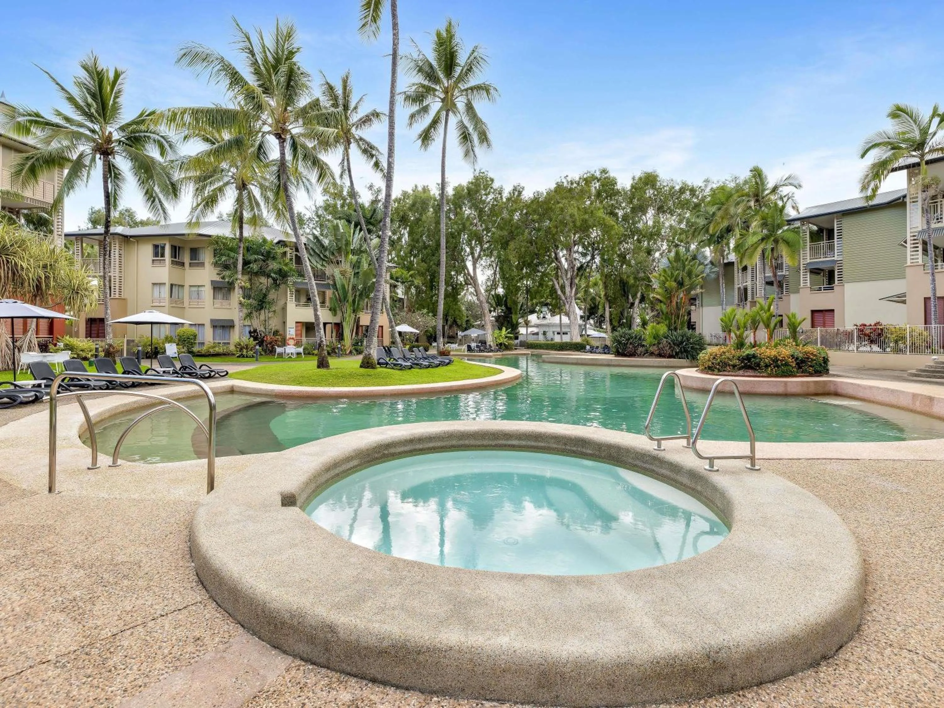 Pool view in Mantra Amphora