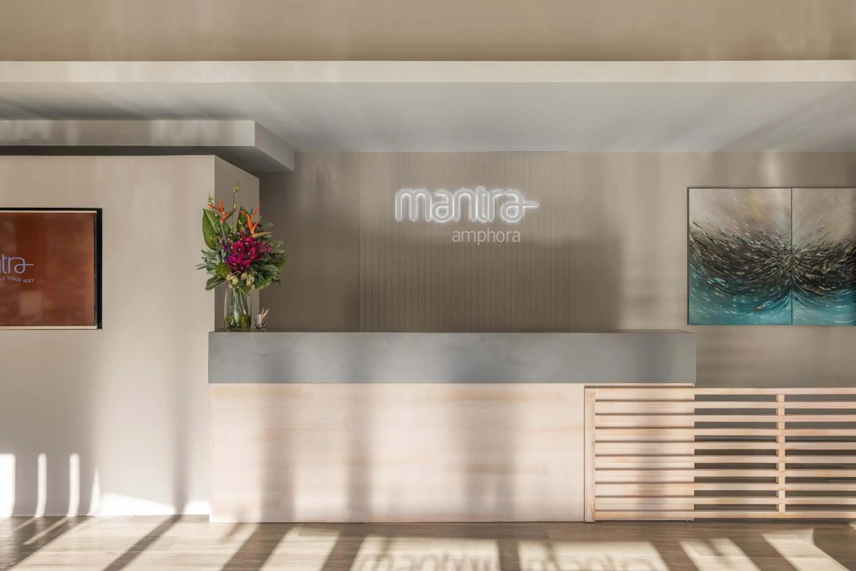 Lobby or reception in Mantra Amphora Lobby or reception in Mantra Amphora