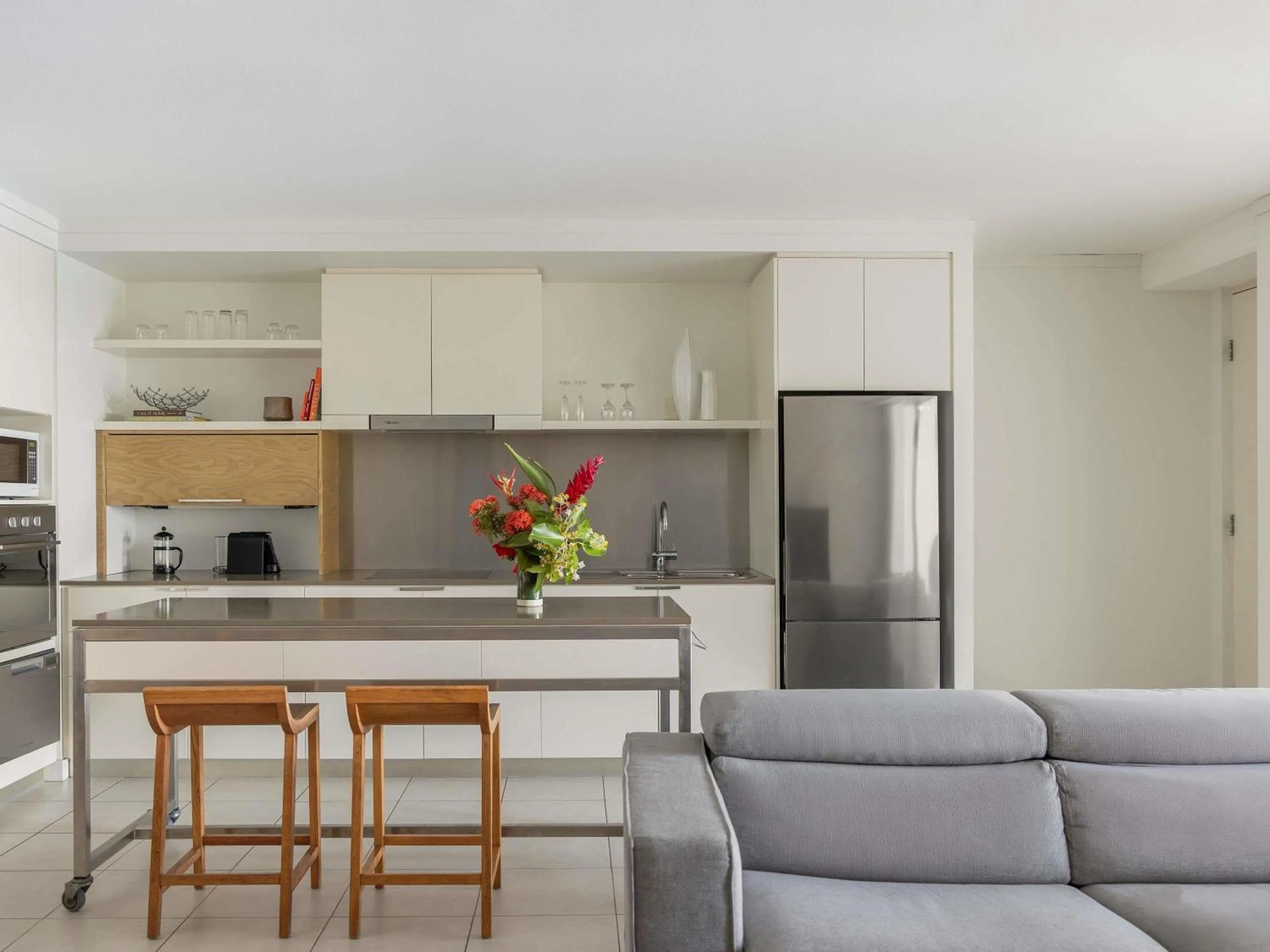 Bedroom in Peppers Blue on Blue