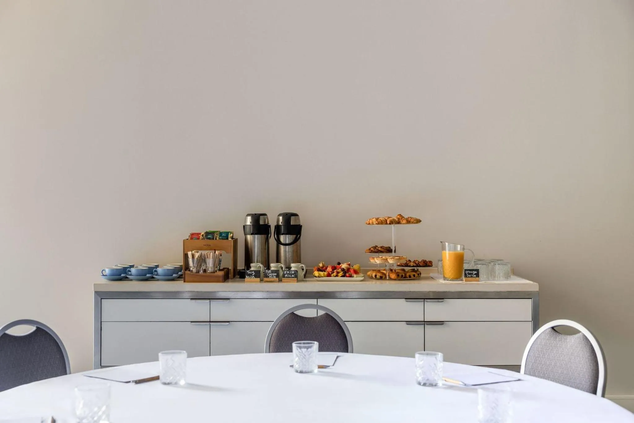 Meeting/conference room in Peppers Blue on Blue