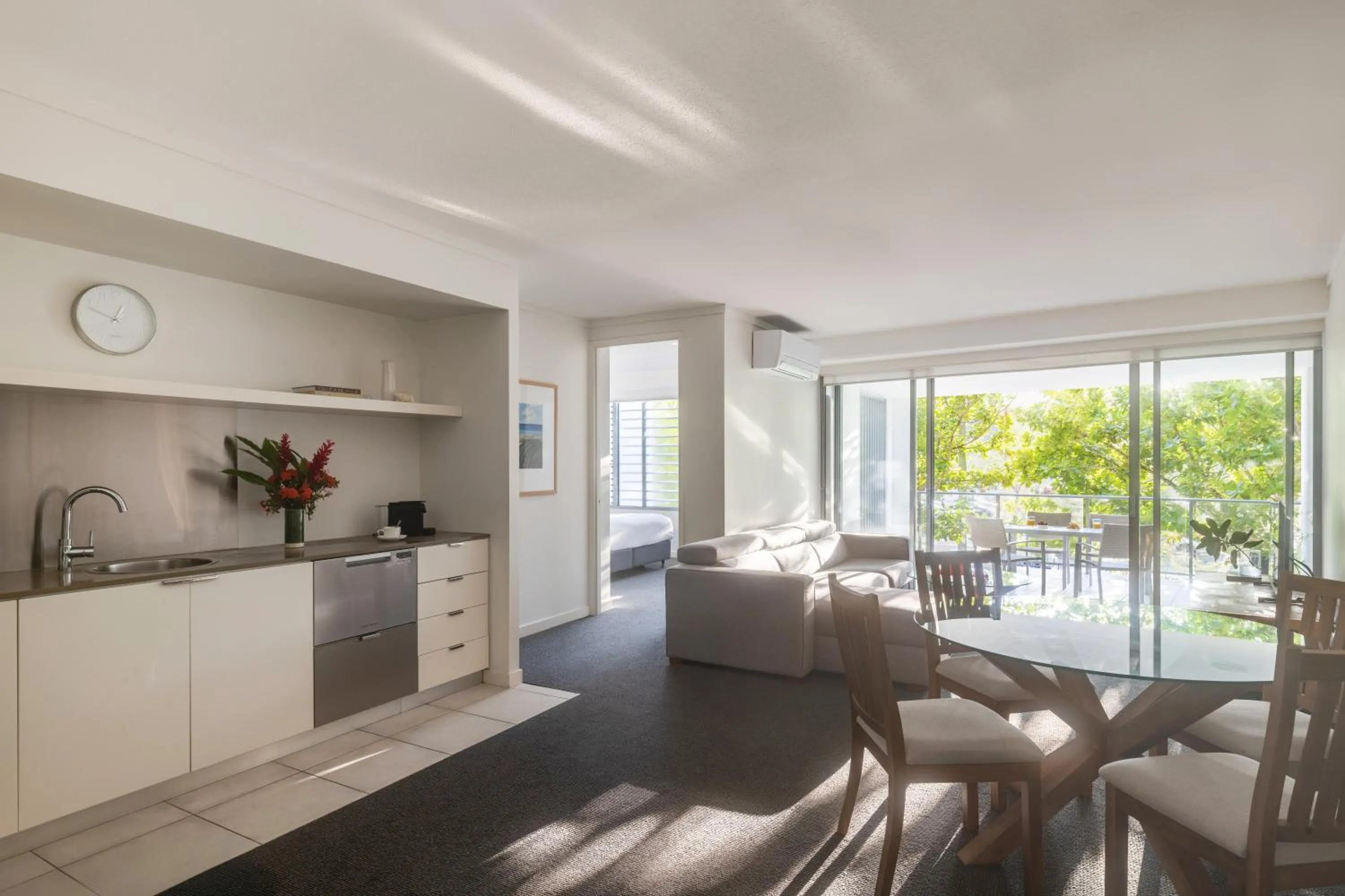 kitchen in Peppers Blue on Blue