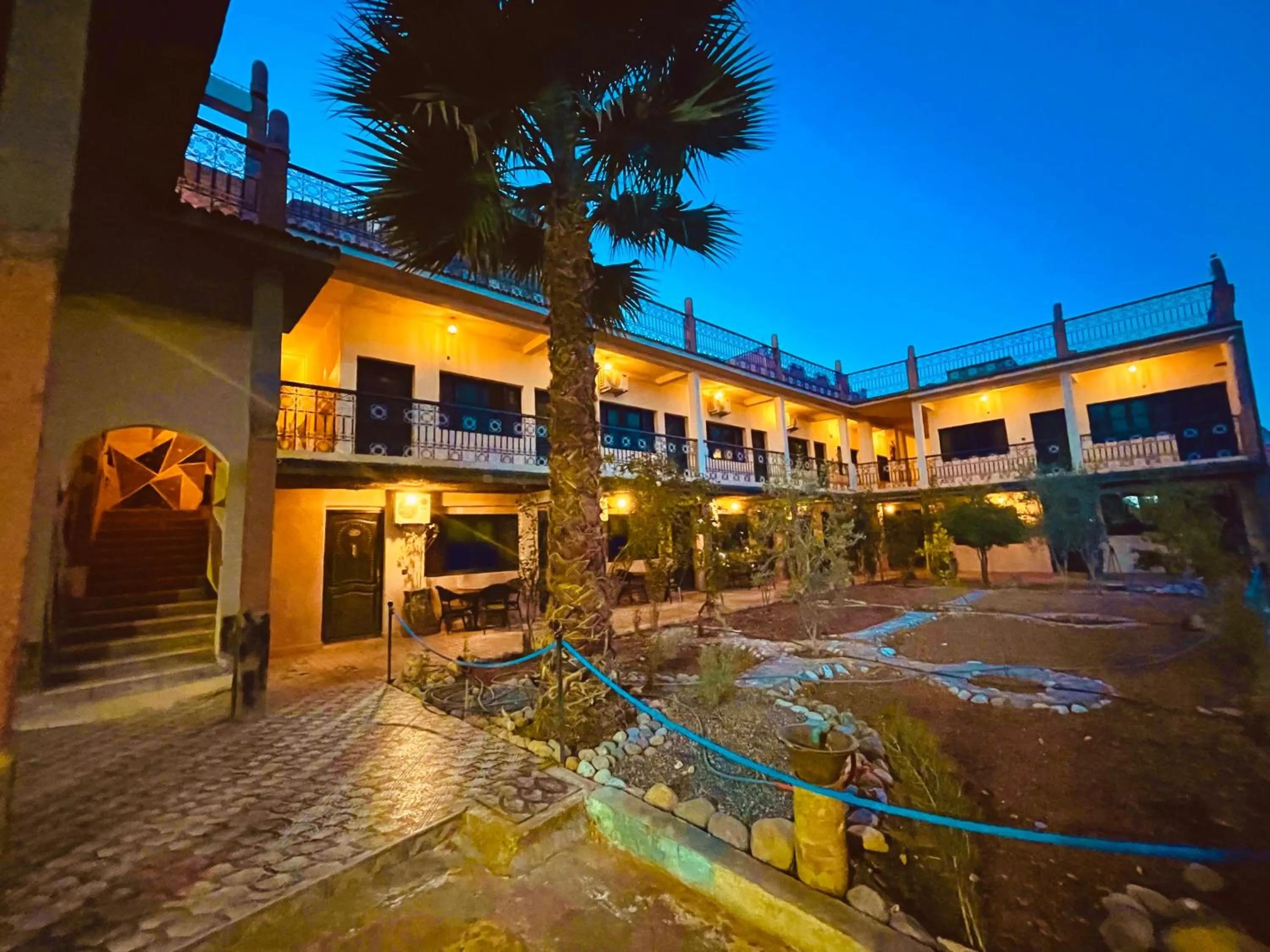 Property building in Hotel Restaurant La Kasbah