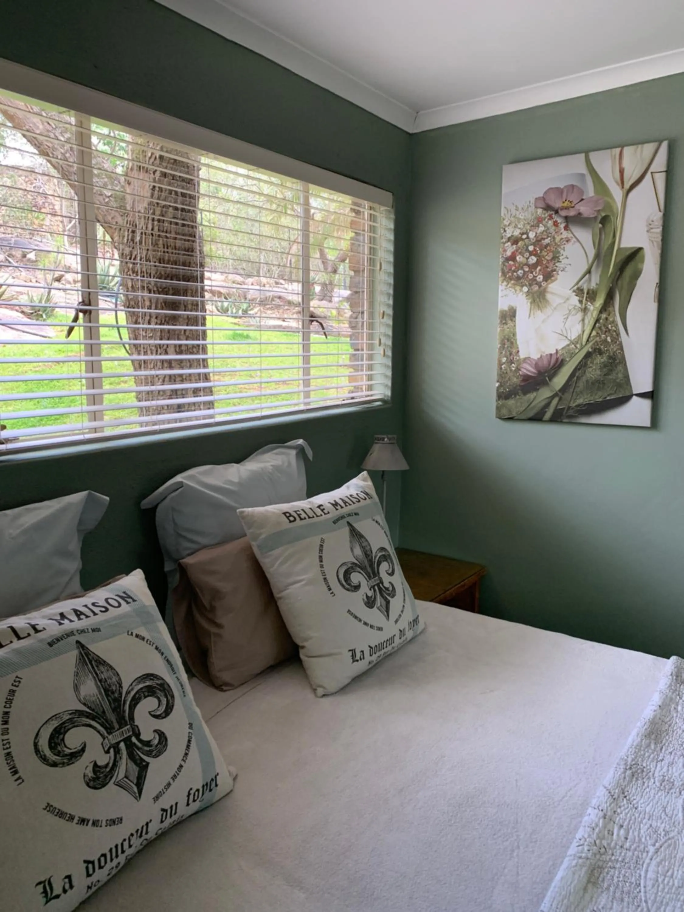 Bed in Nightjar Guest Lodge