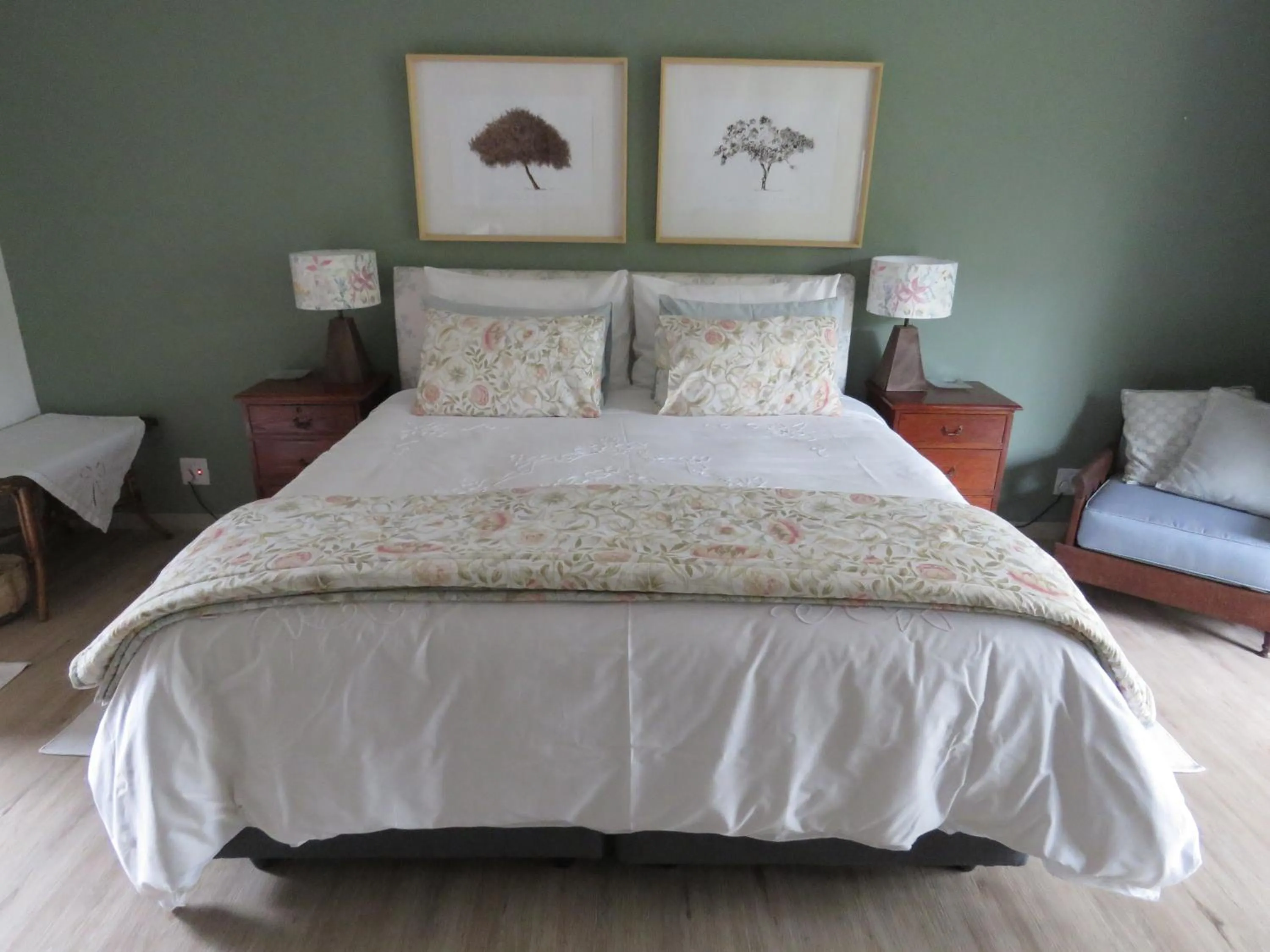 Bed in Nightjar Guest Lodge