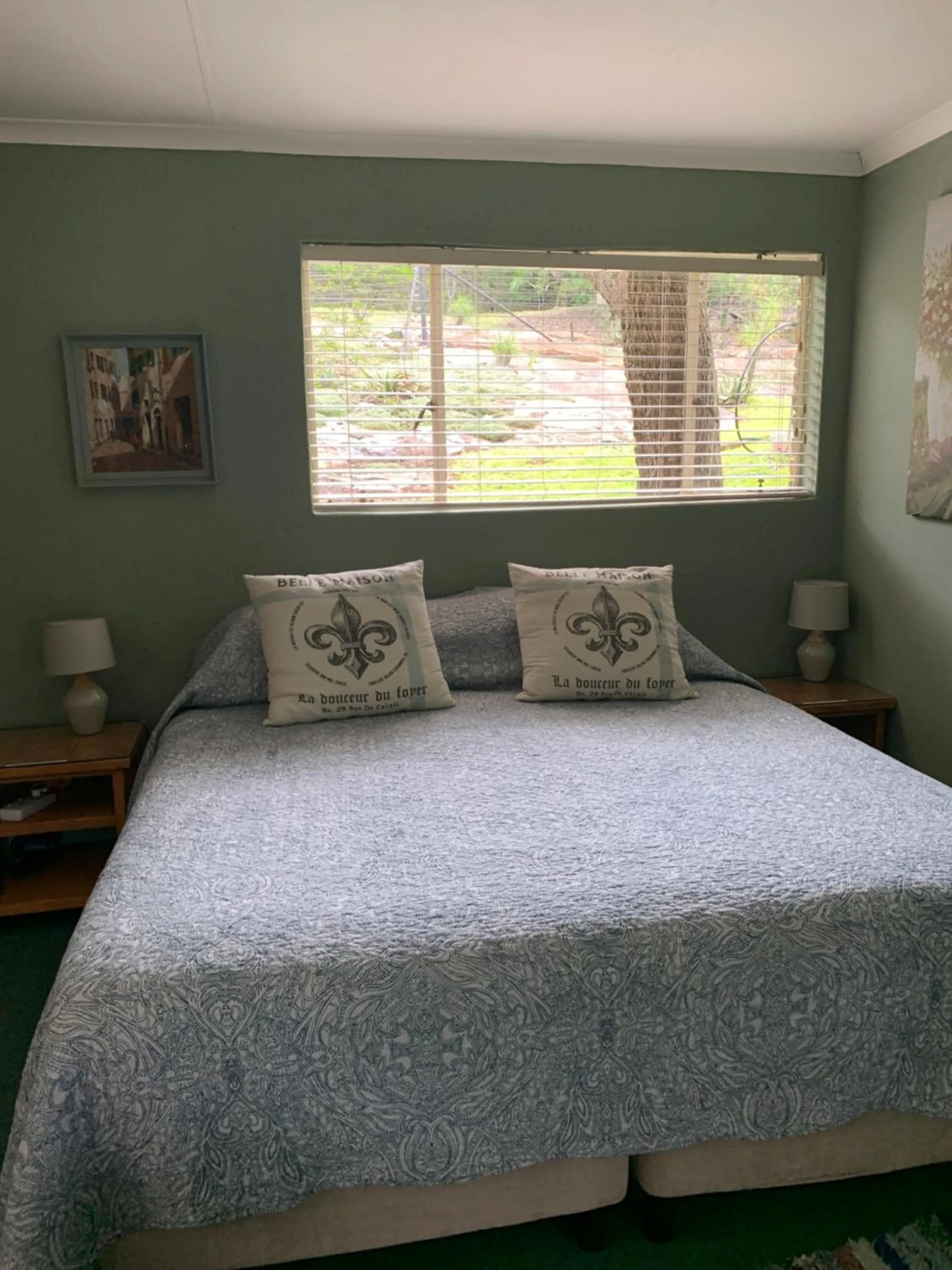 Bed in Nightjar Guest Lodge