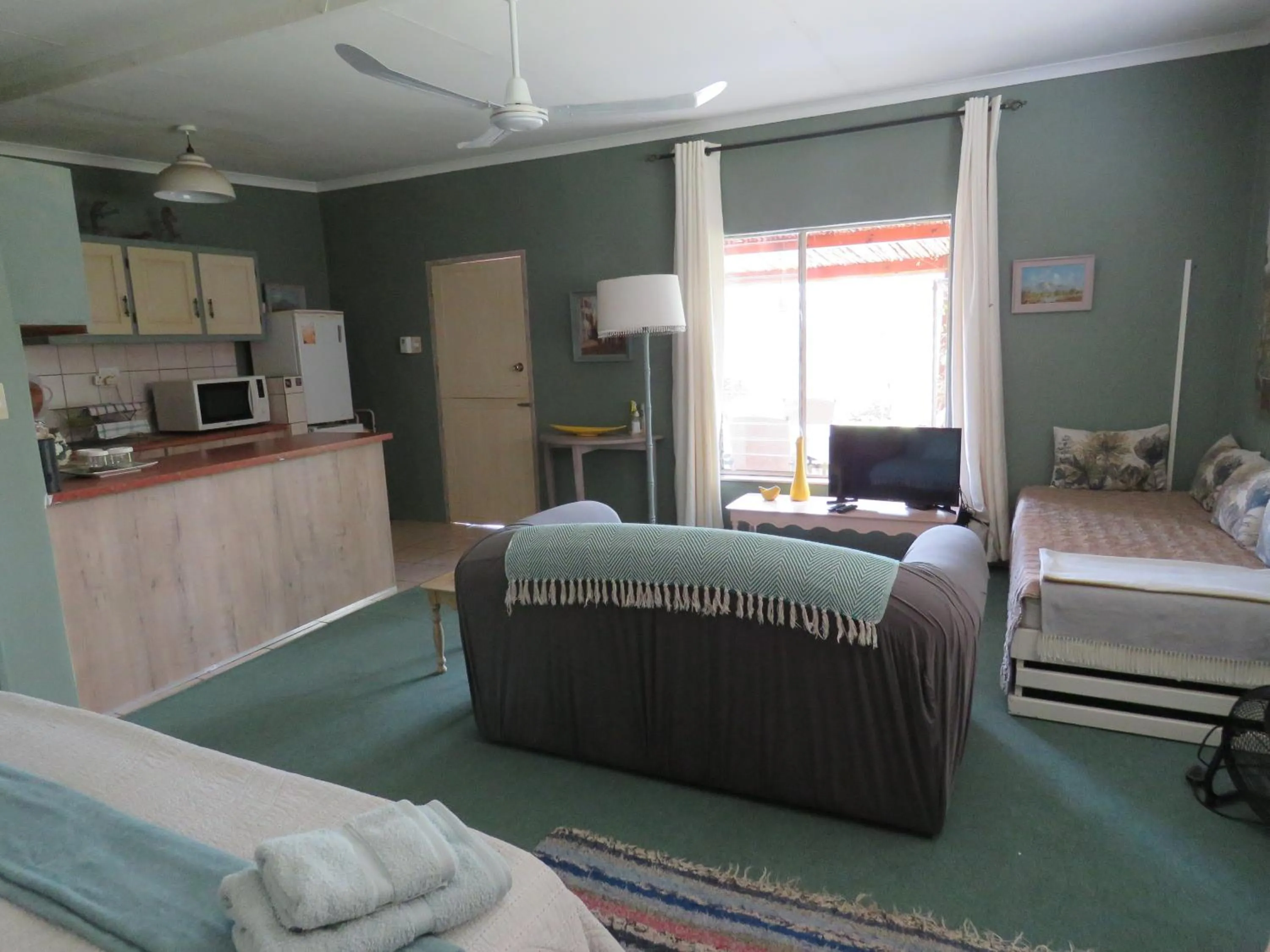 Photo of the whole room, Bed in Nightjar Guest Lodge