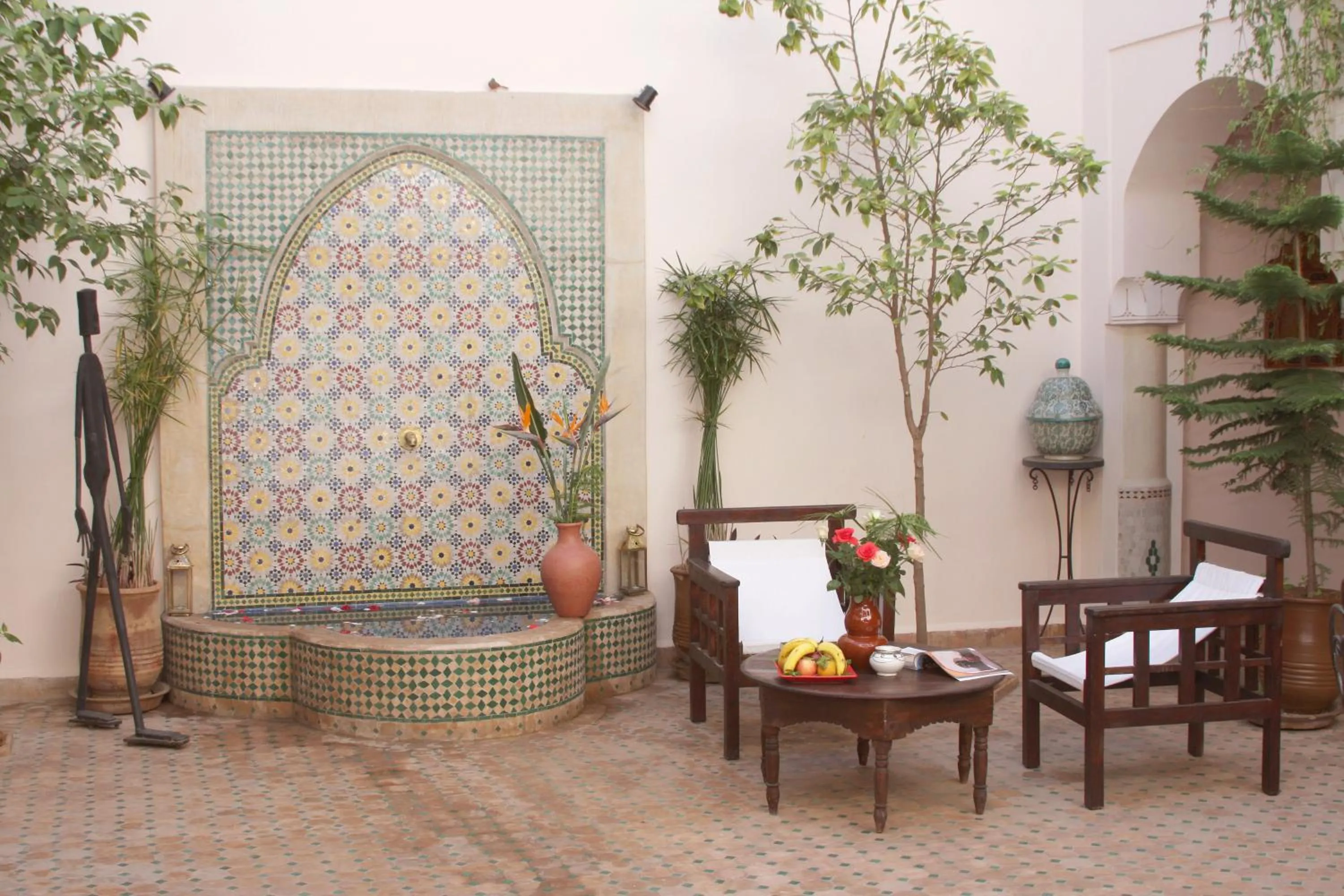 Patio in Riad Cannelle