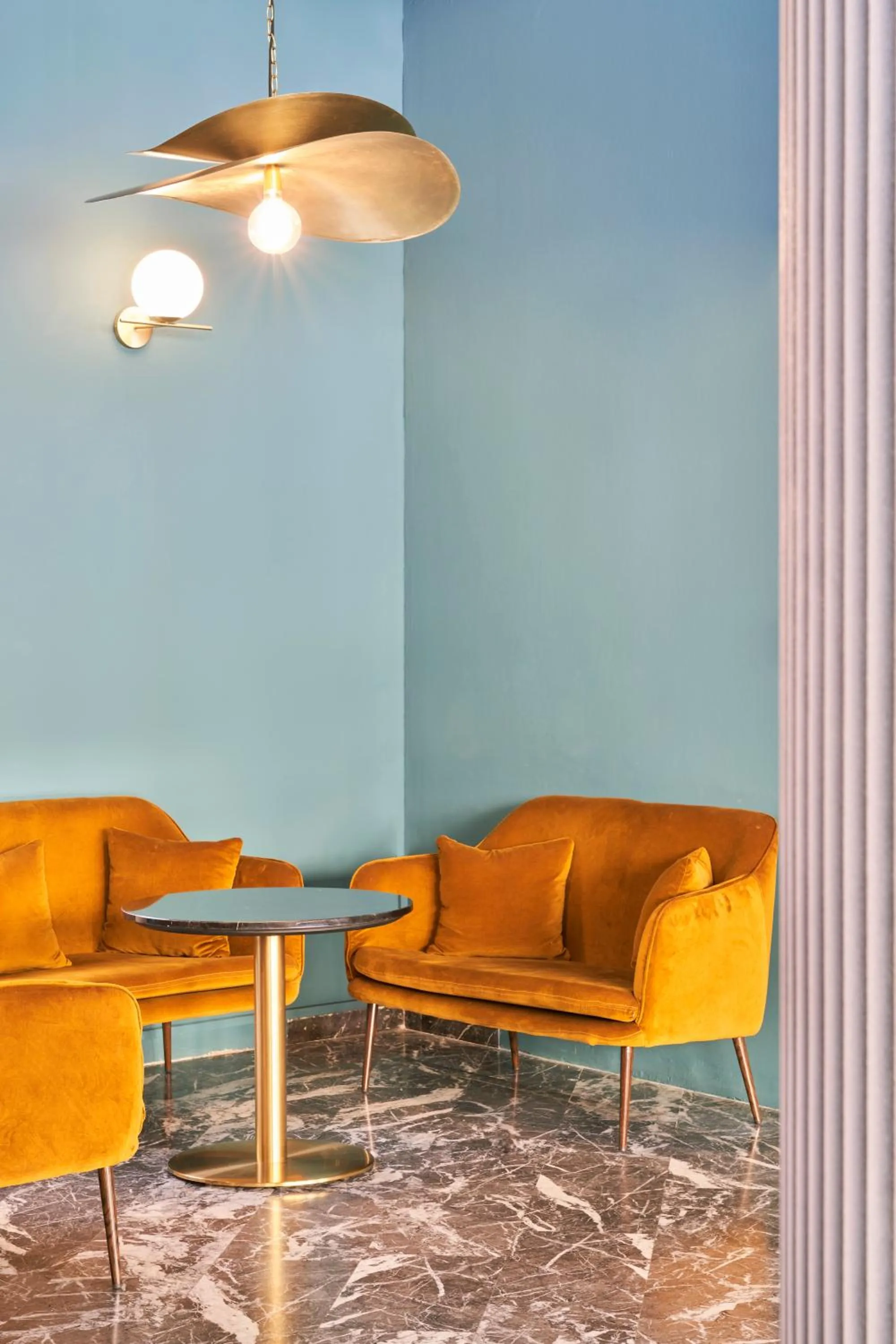 Lobby or reception in Hotel Astoria