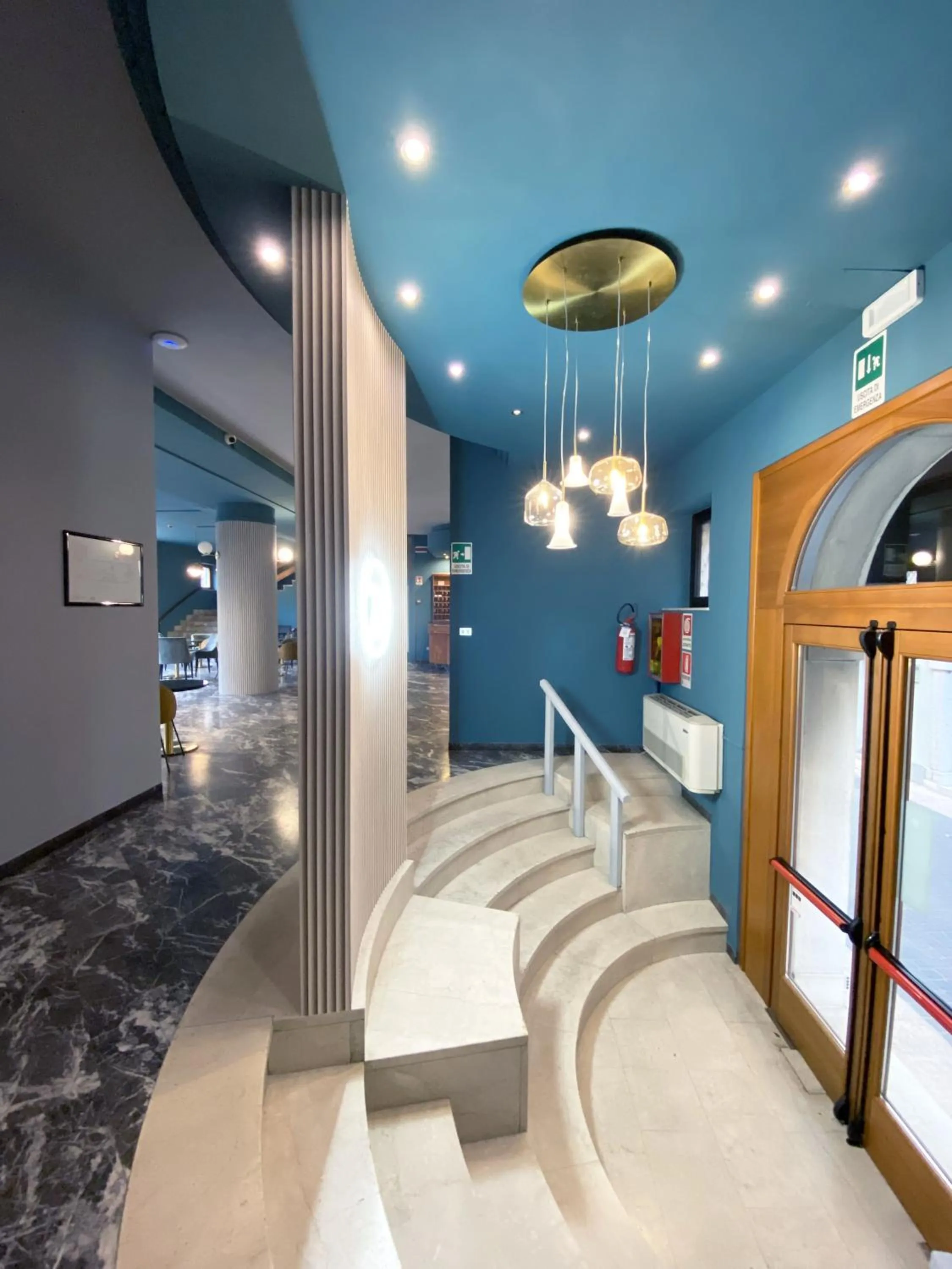 Lobby or reception in Hotel Astoria