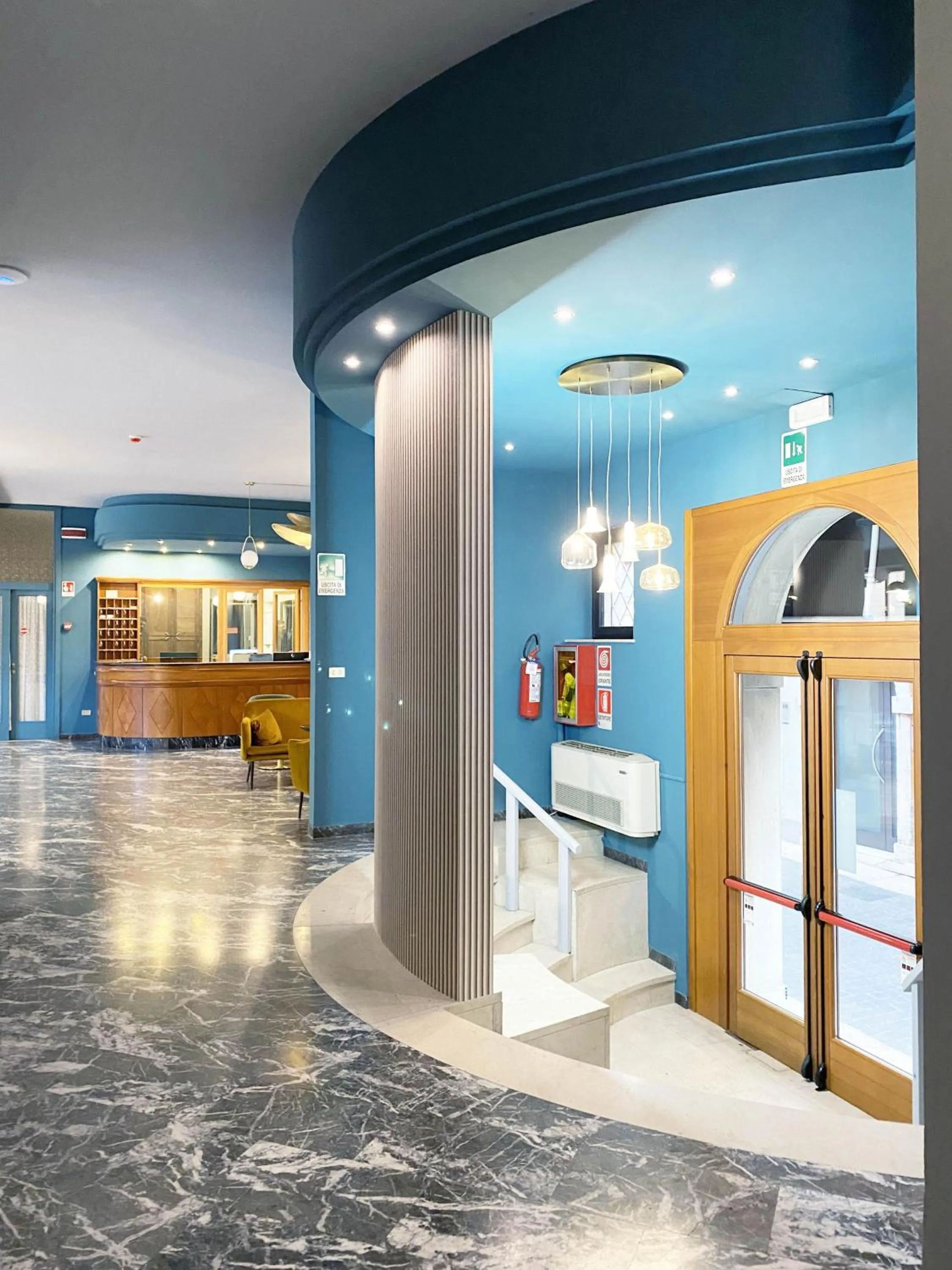 Lobby or reception in Hotel Astoria