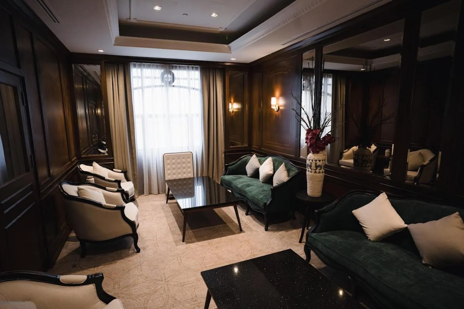 Seating area in Renai Hotel Kota Bharu