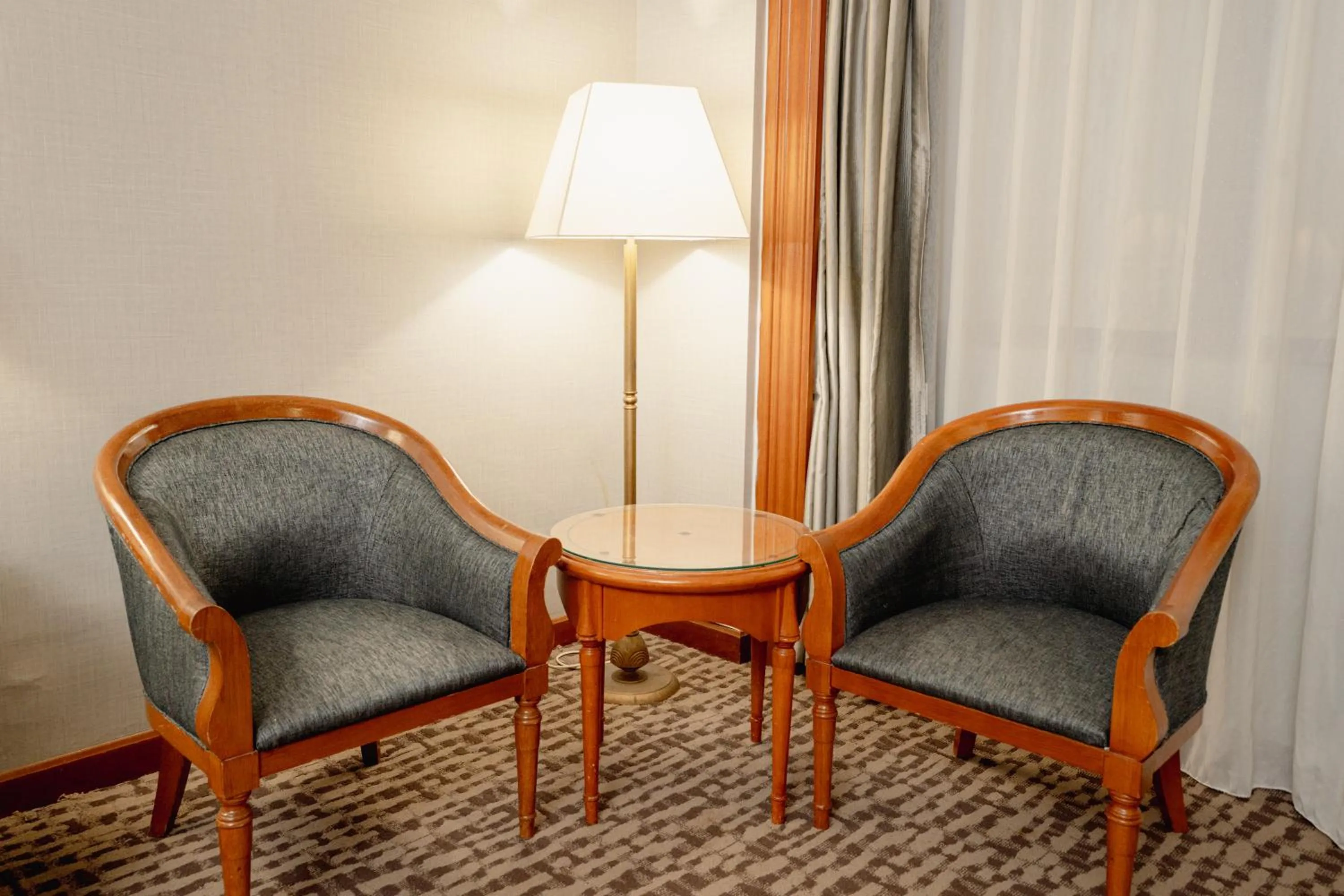 Seating area in Renai Hotel Kota Bharu