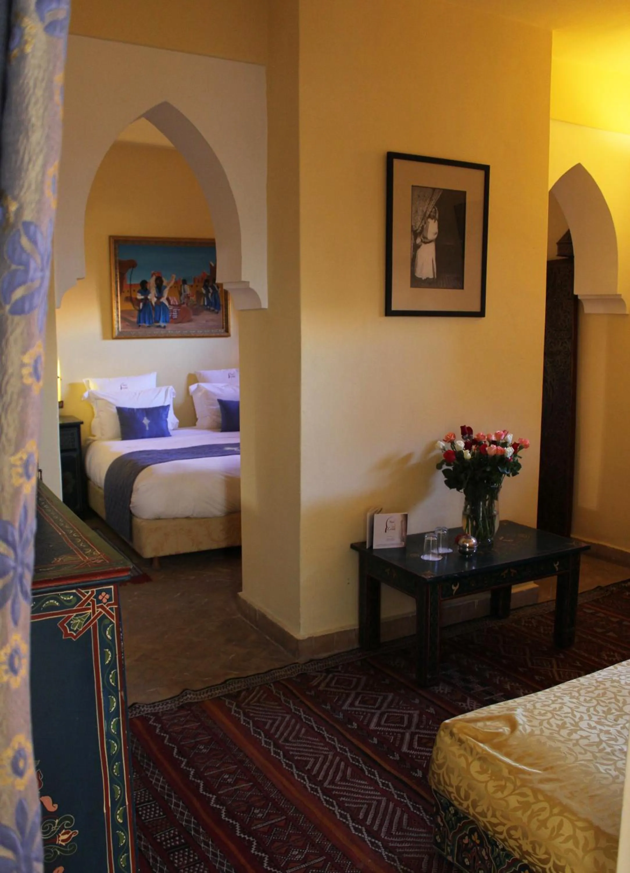 Photo of the whole room, Bed in Riad Léna & Spa