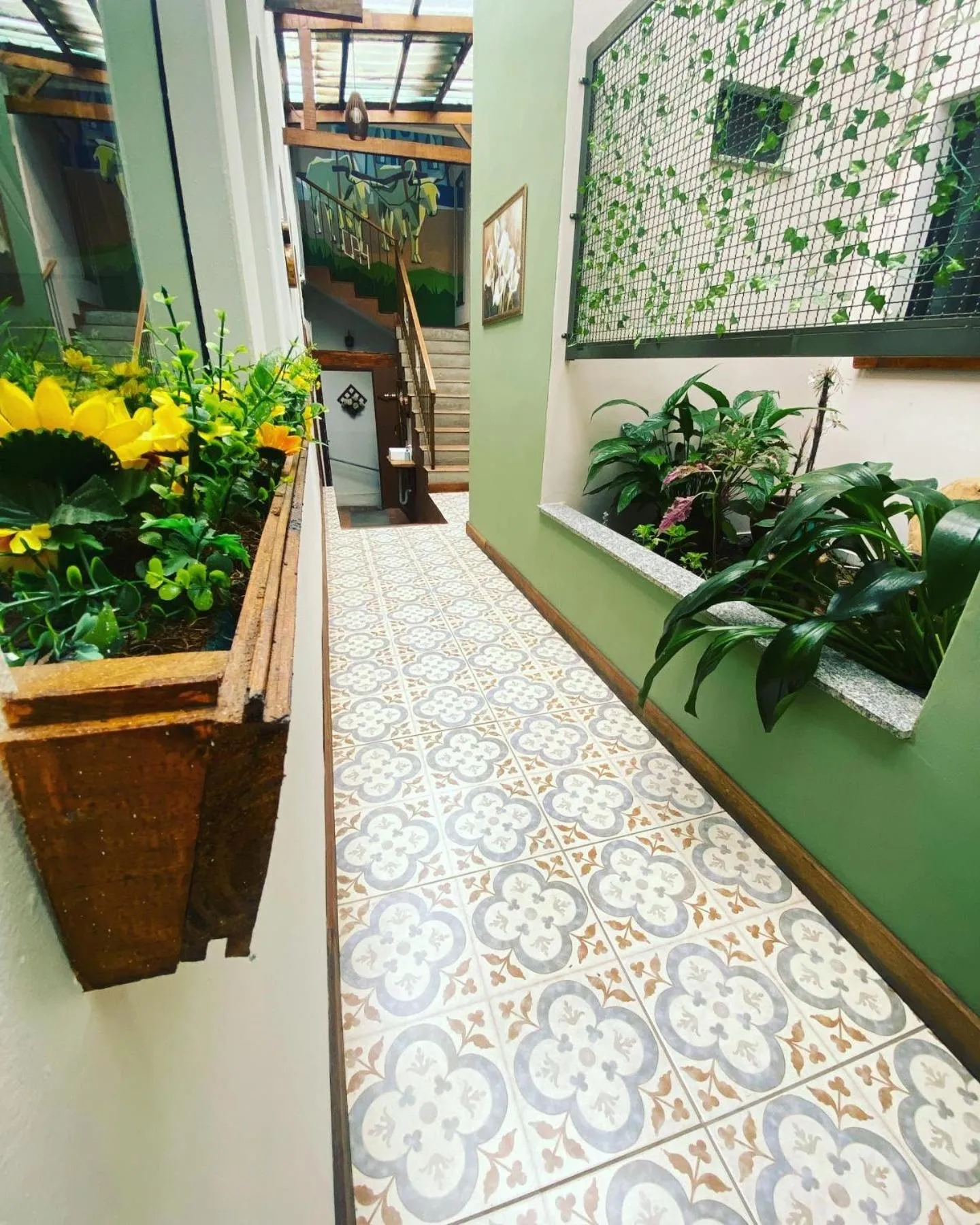 Area and facilities in Queiroz Palace Hotel