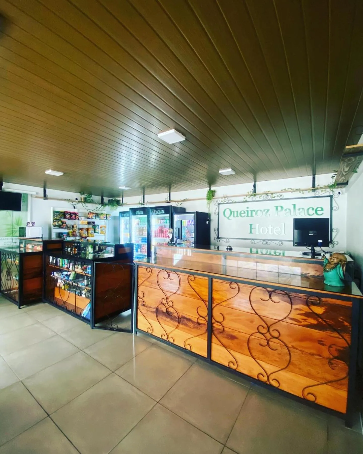 Lobby or reception in Queiroz Palace Hotel