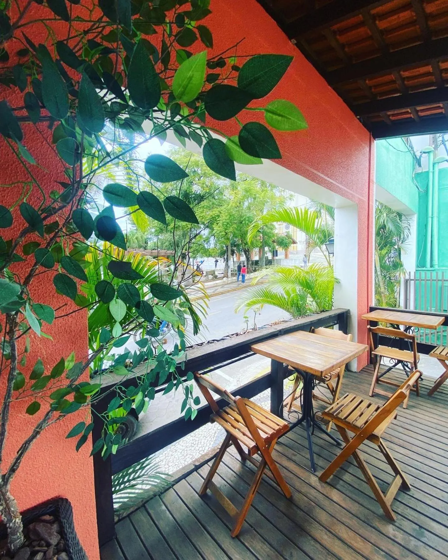 Patio in Queiroz Palace Hotel