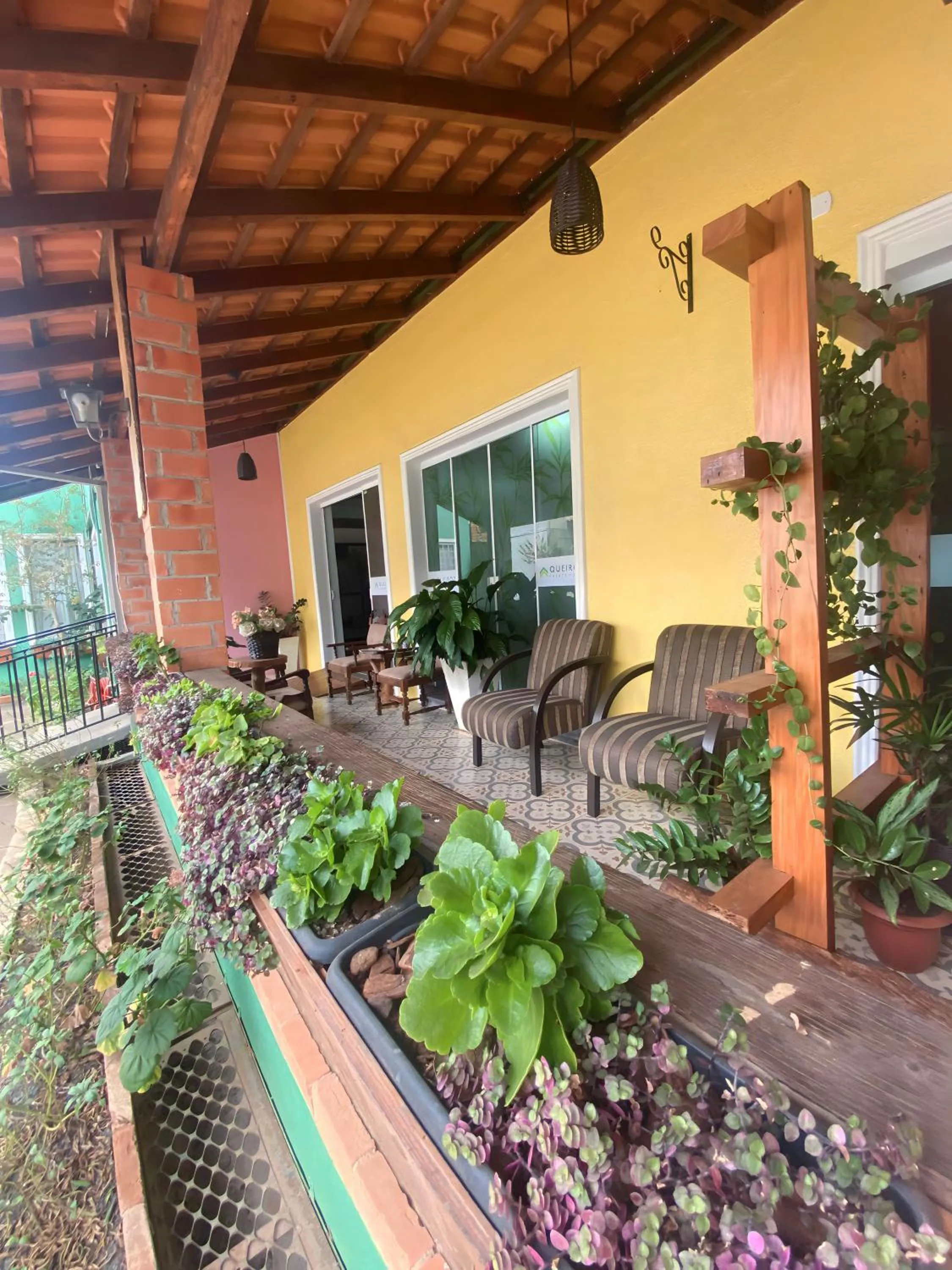 Patio in Queiroz Palace Hotel