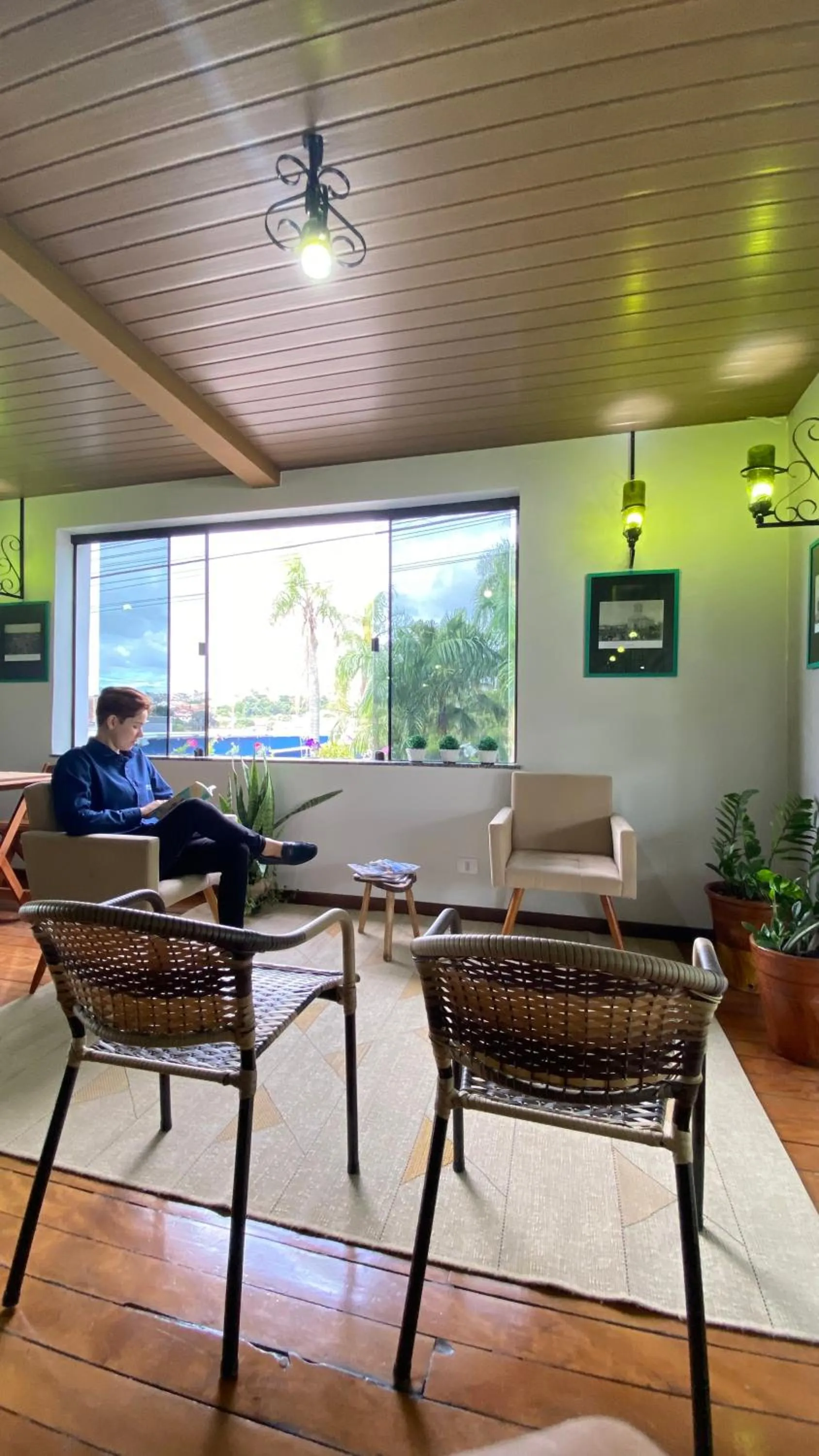 Living room in Queiroz Palace Hotel